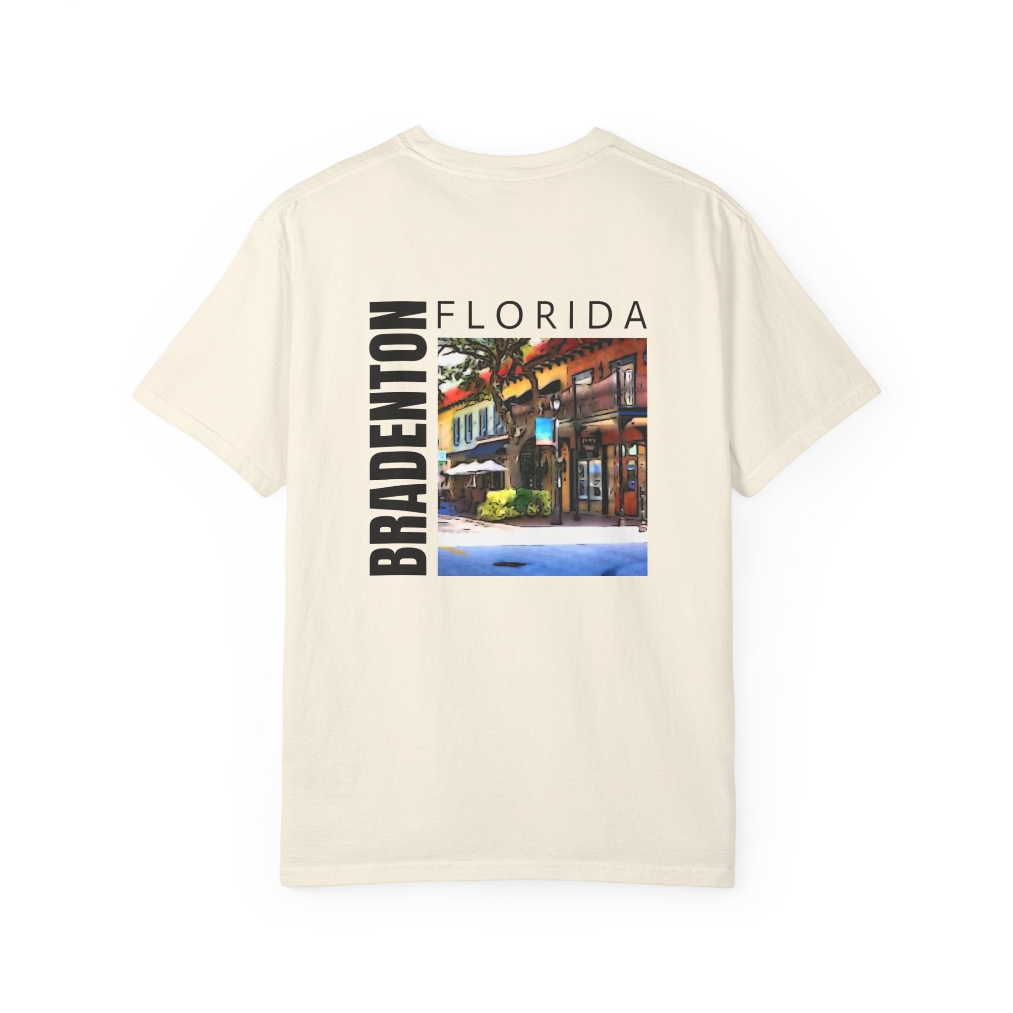10 - Tee Multi Colors DOWNTOWN Minimalist Initials T-Shirt