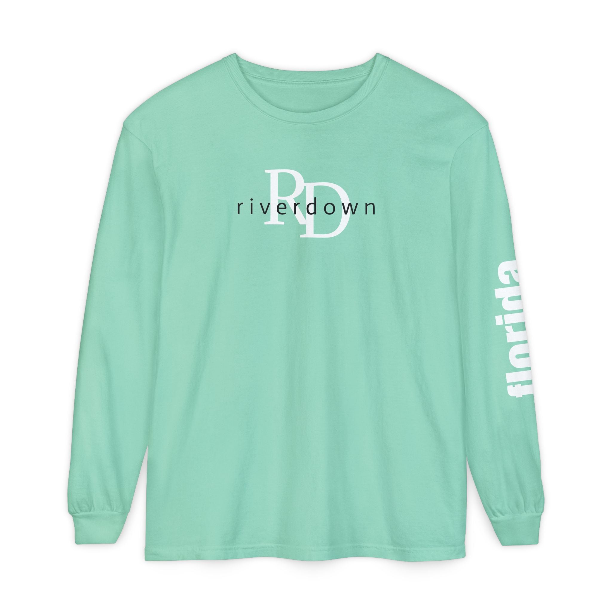 2 - Long Sleeve Tee Multi Colors RD Overlay — Florida Sleeve Graphic