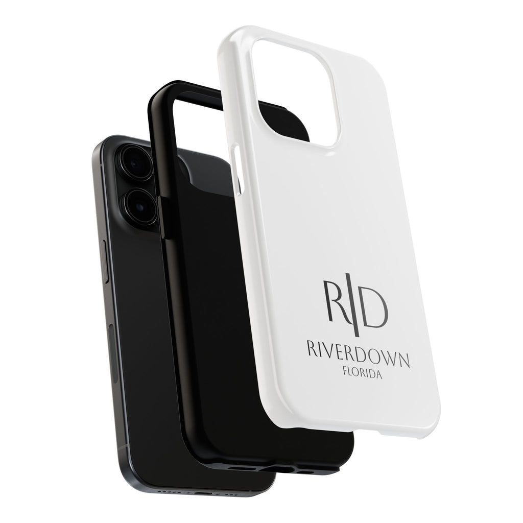 924 - Phone Case White Cap Riverdown Florida Tough Phone Case – Slim Protective iPhone Cover with R|D Logo