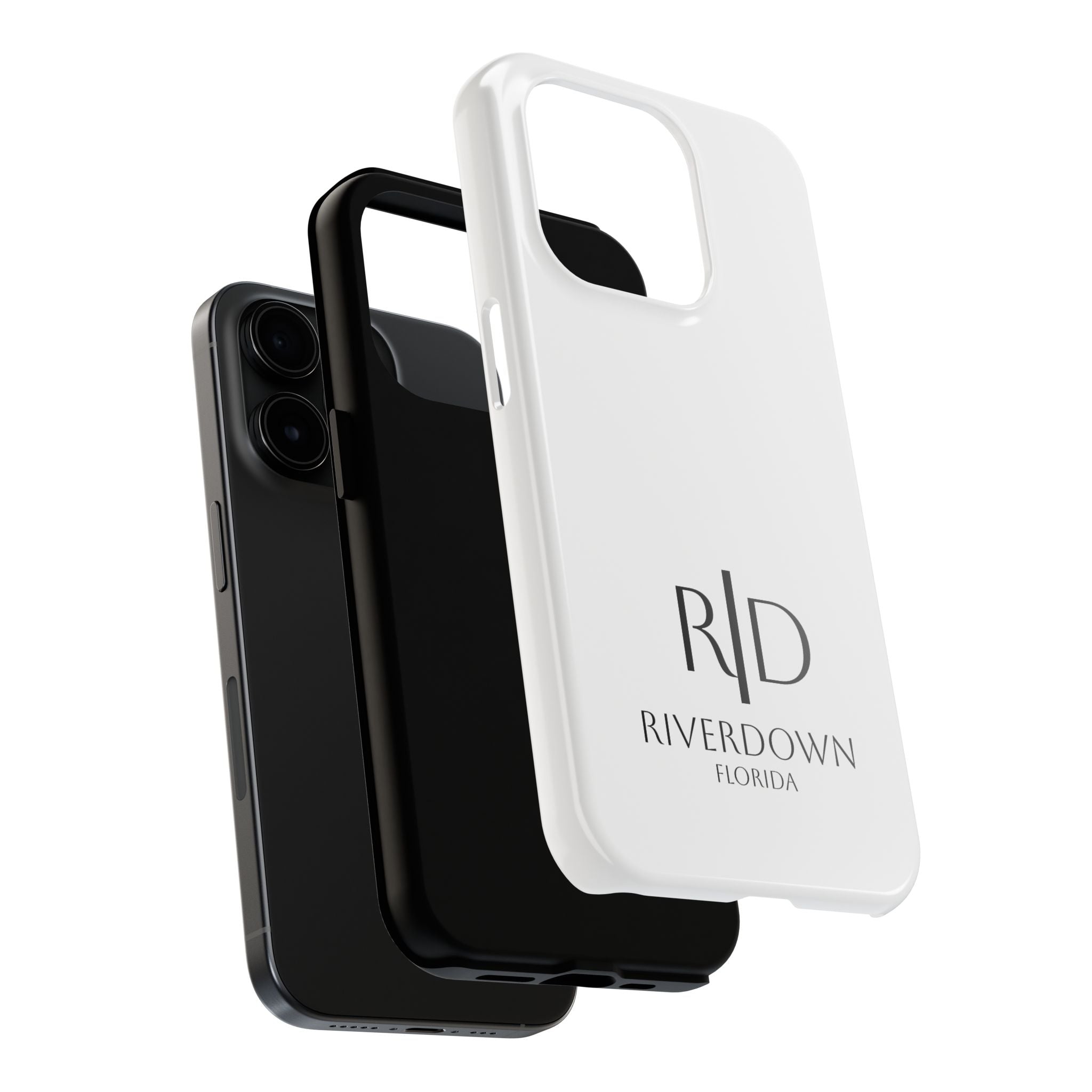 924 - Phone Case White Cap Riverdown Florida Tough Phone Case – Slim Protective iPhone Cover with R|D Logo