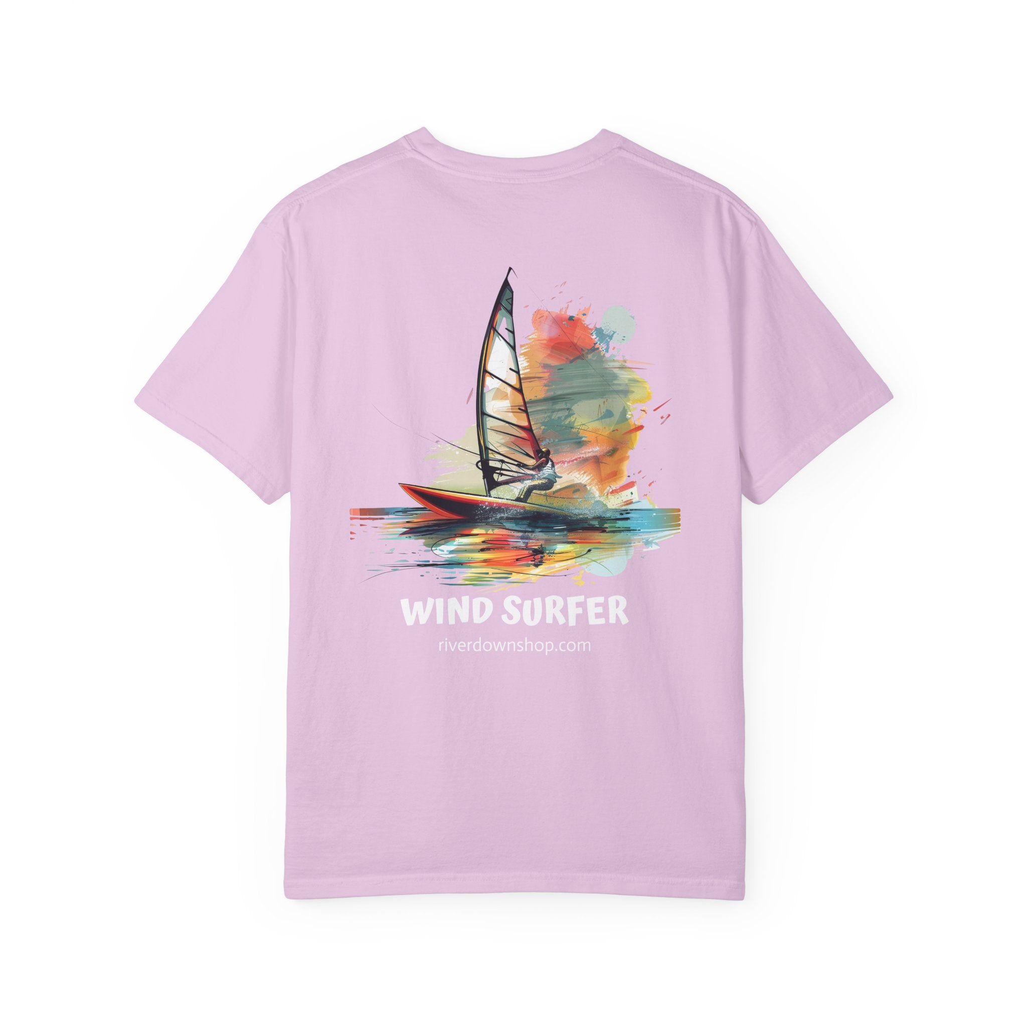 10 - Tee Multi Colors Wind Surfer — Minimalist Initials T-Shirt