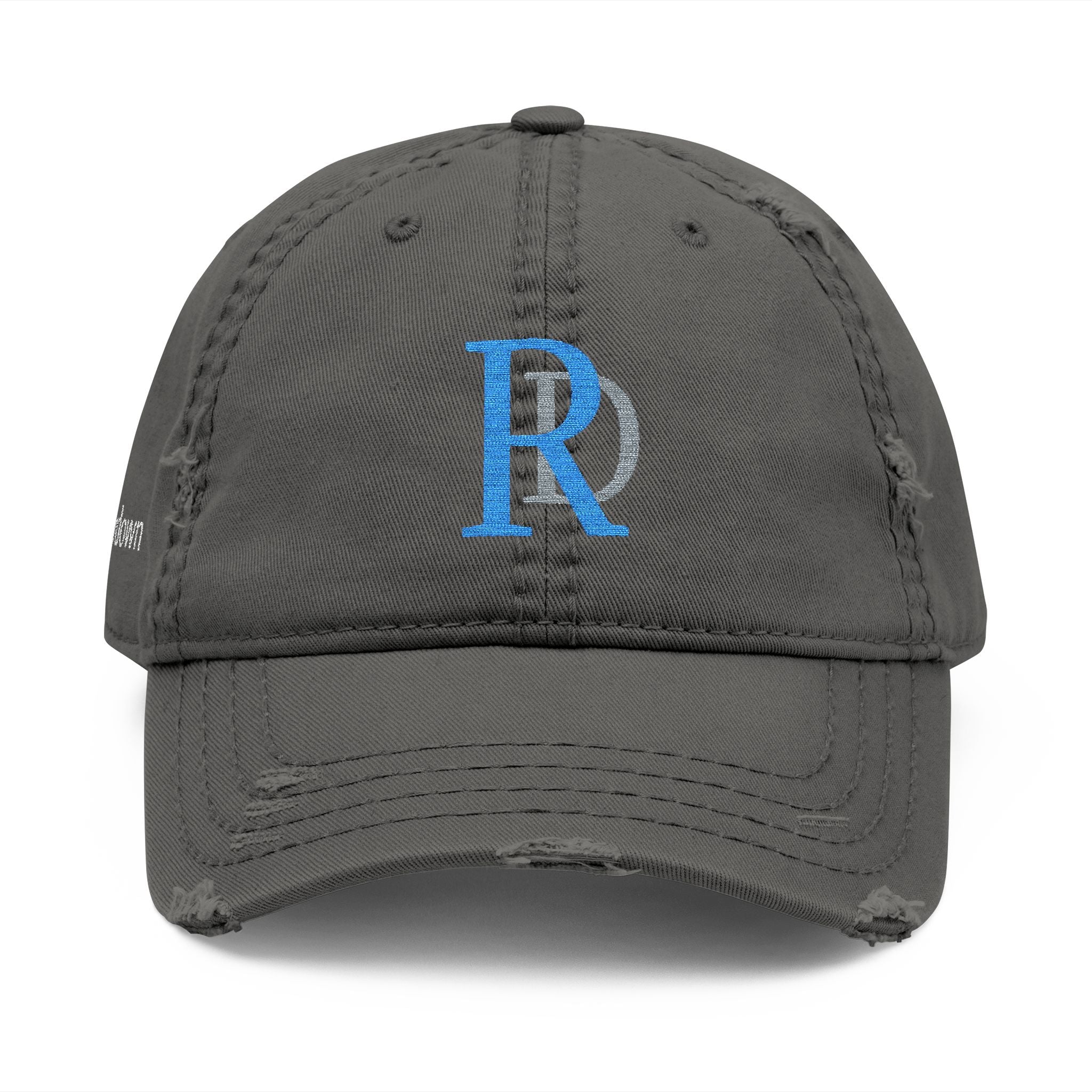 920 - Hat Multi Colors RD Distressed Embroidered 'Riverdown' Dad Hat – Vintage Washed Baseball Cap