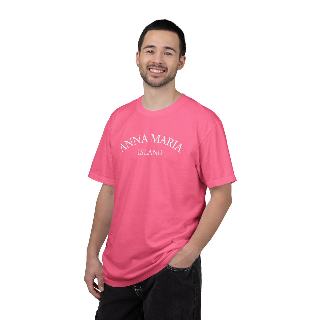 10 - Tee Multi Colors Sunset Relaxation — Minimalist Initials T-Shirt