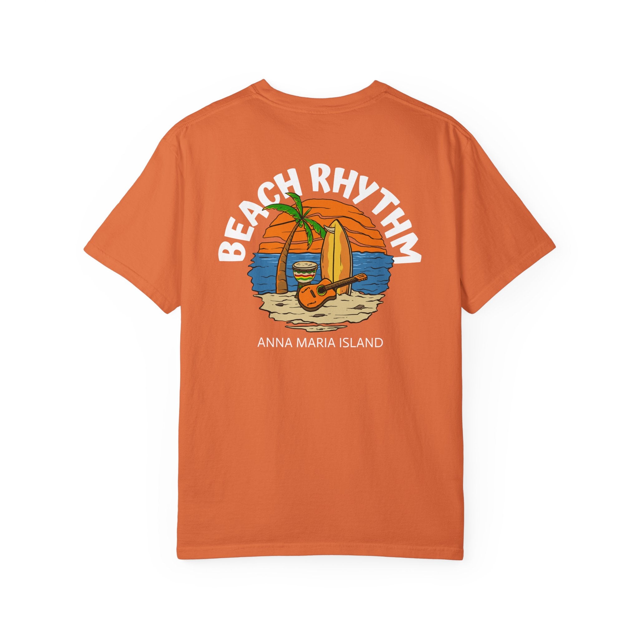 10 - Tee Multi Colors Beach Rhythm Minimalist Initials T-Shirt