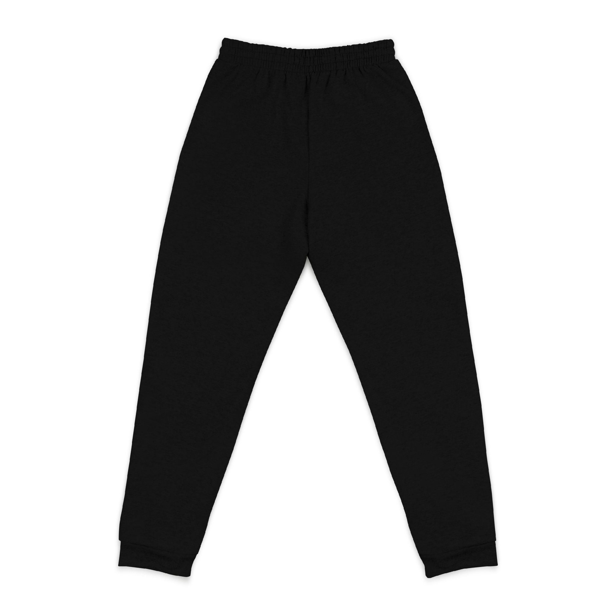 6 - Embroidered Cozy Joggers — Minimal Script Logo Sweatpants