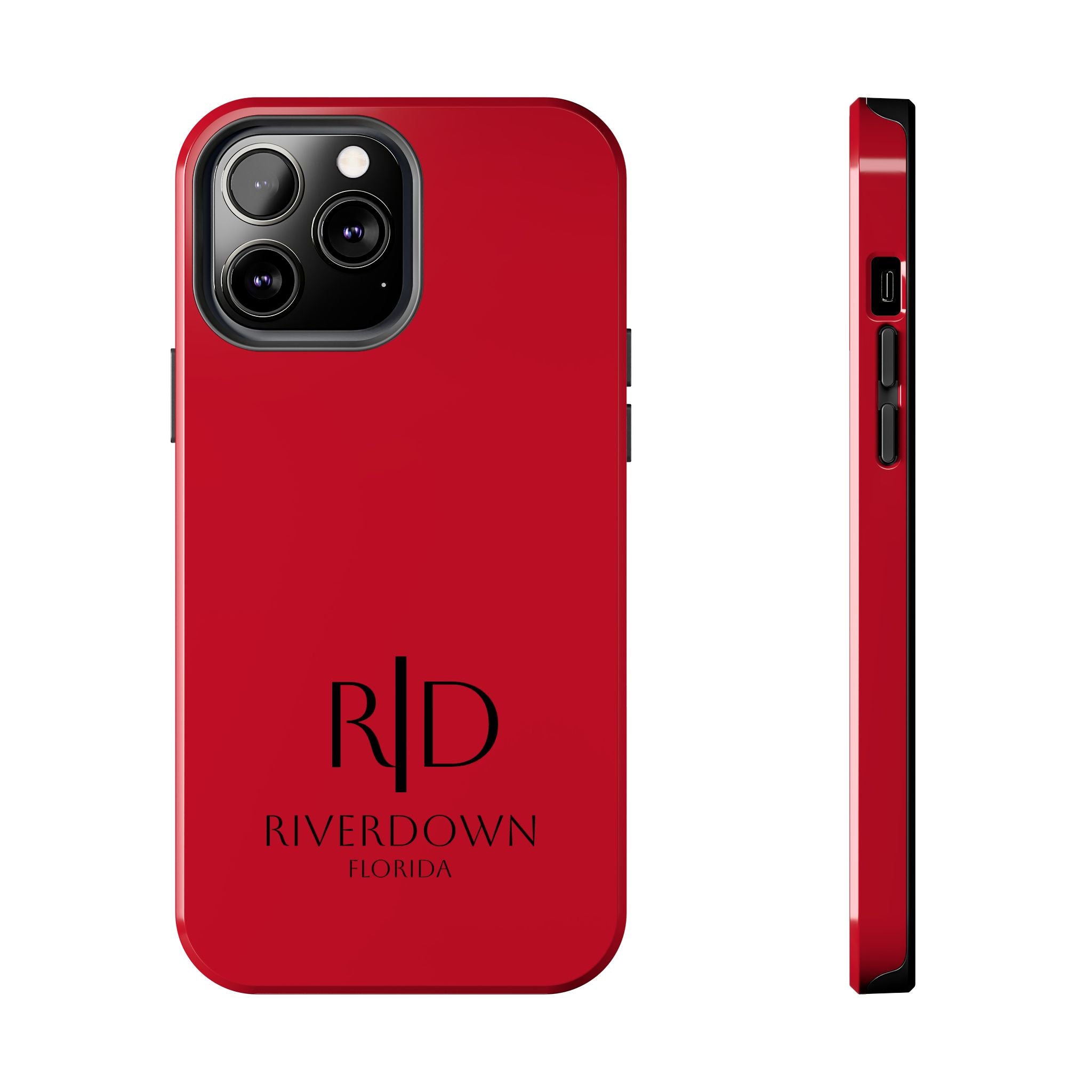 924 - Phone Case Red Berry Riverdown Florida Tough Phone Case – Slim Protective iPhone Cover with R|D Logo