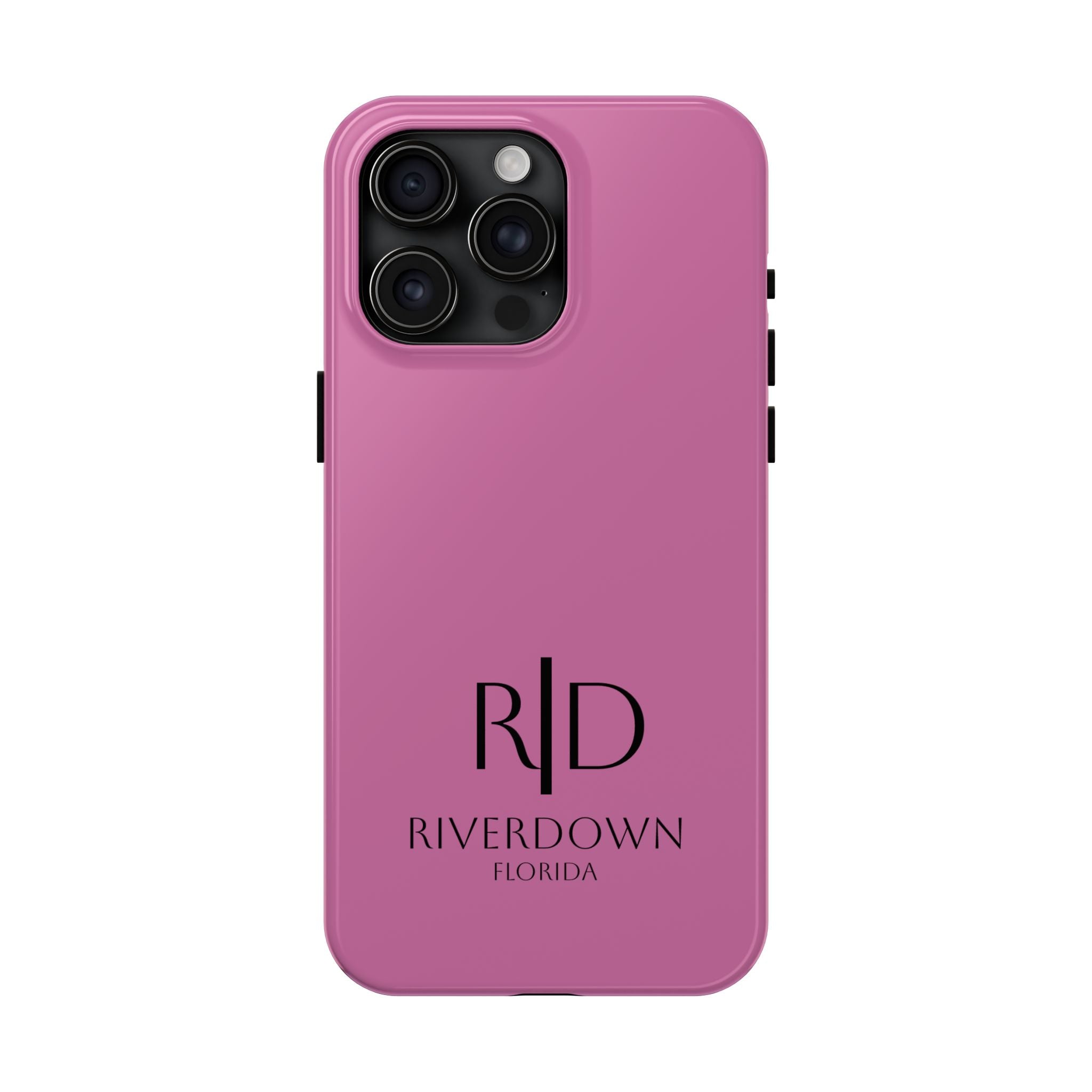 924 - Phone Case Pink Peddle Riverdown Florida Tough Phone Case – Slim Protective iPhone Cover with R|D Logo