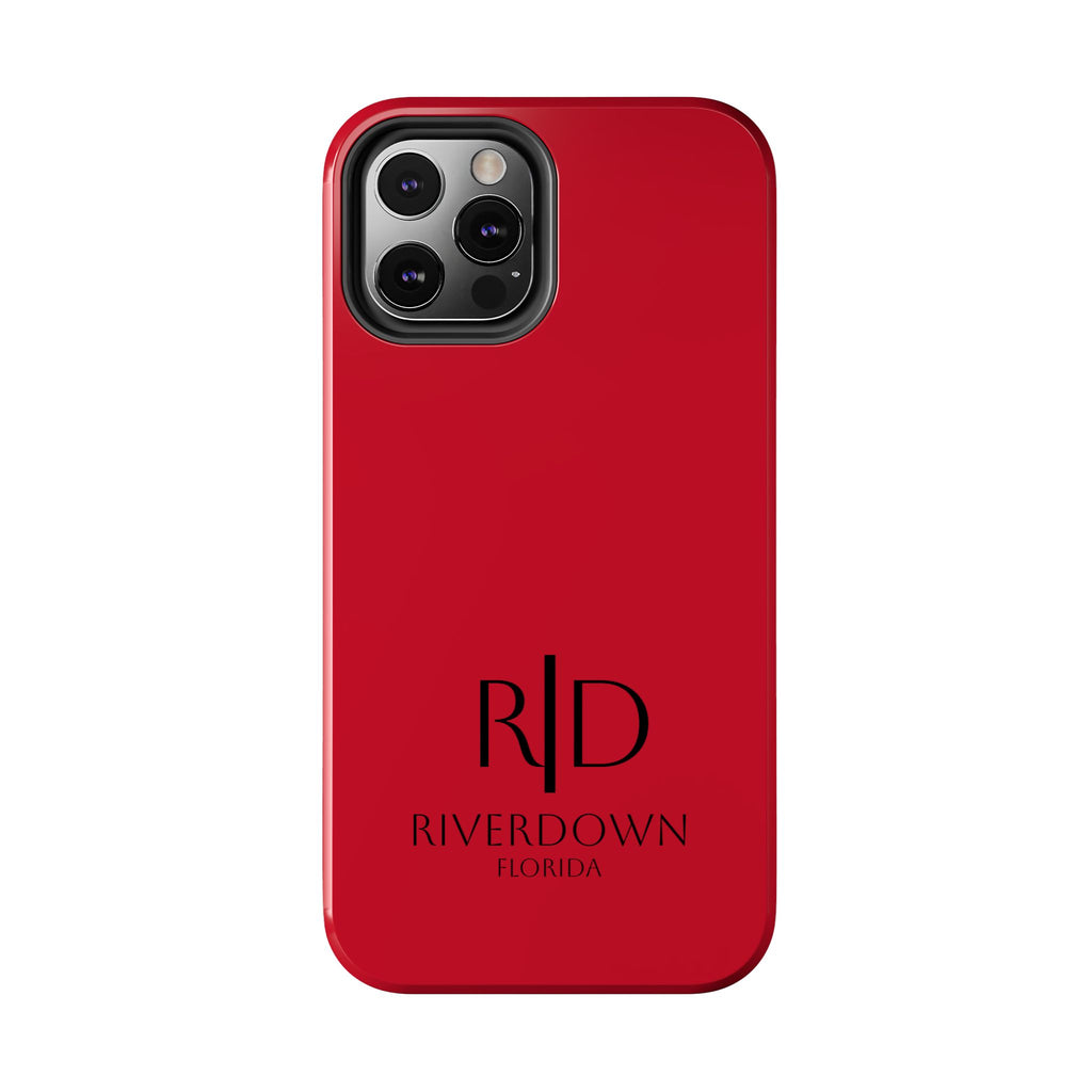 924 - Phone Case Red Berry Riverdown Florida Tough Phone Case – Slim Protective iPhone Cover with R|D Logo