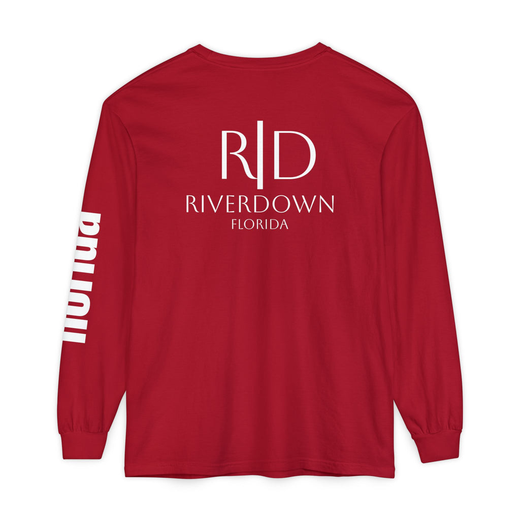 2 - Long Sleeve Tee Multi Colors 'R|D' — Florida Sleeve Graphic