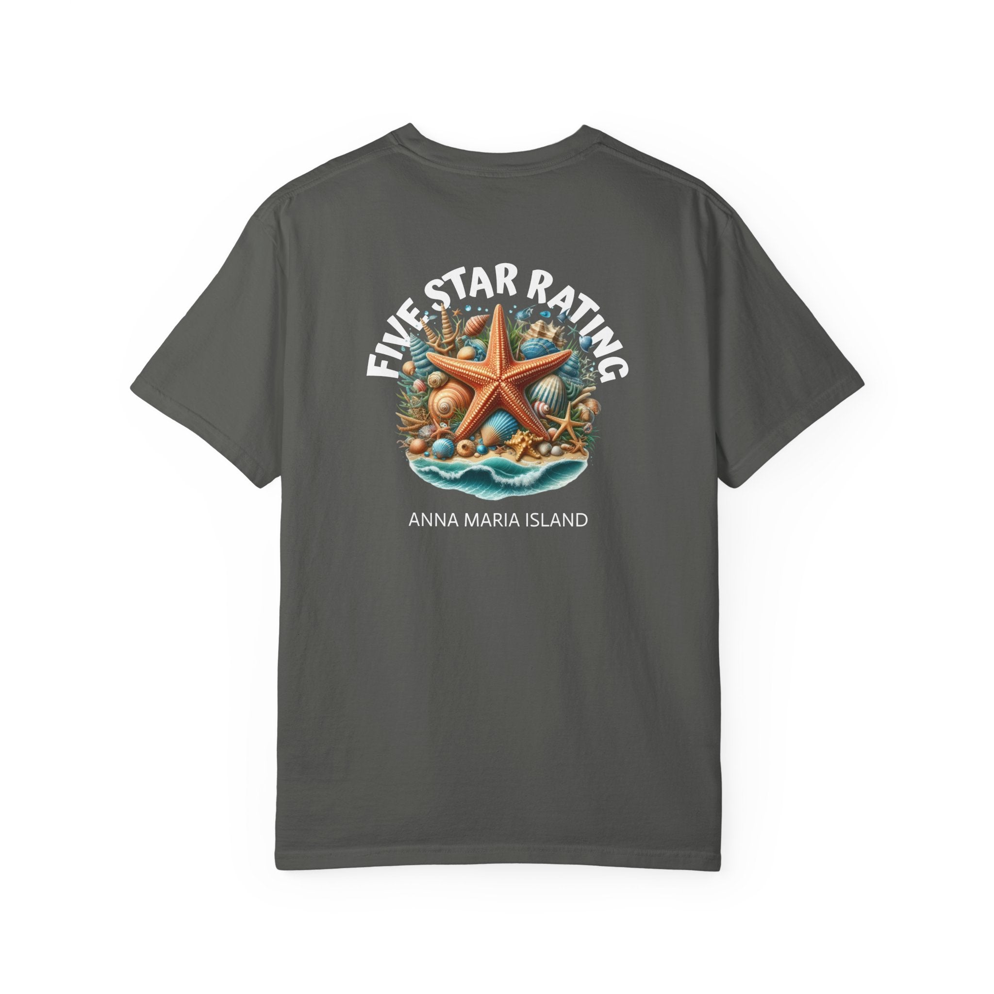 10 - Tee Multi Colors Five Star Rating 2 -  Minimalist Initials T-Shirt