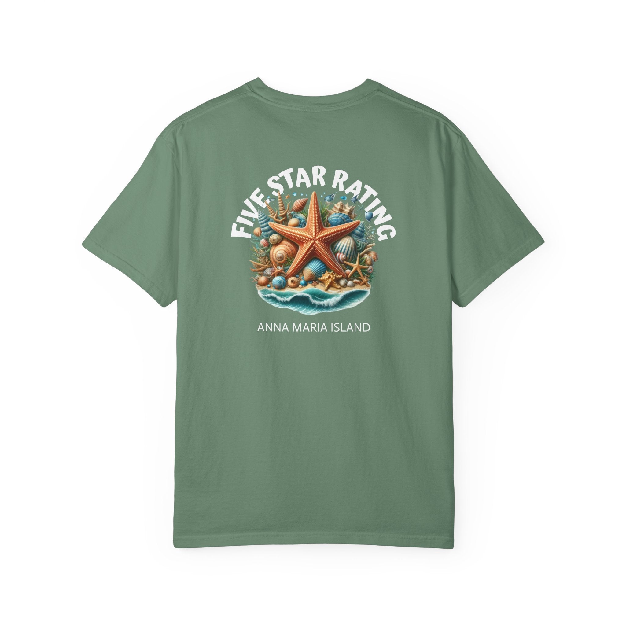 10 - Tee Multi Colors Five Star Rating 2 -  Minimalist Initials T-Shirt