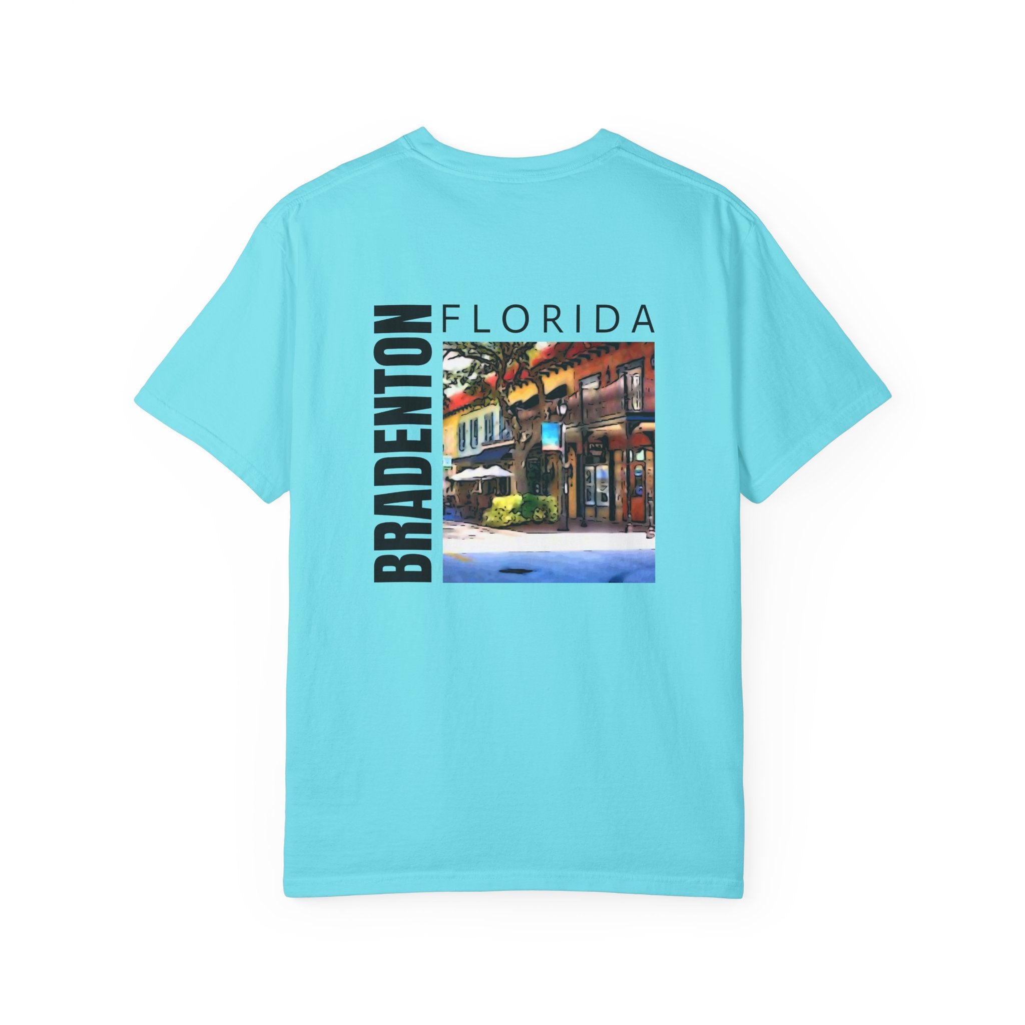 10 - Tee Multi Colors DOWNTOWN Minimalist Initials T-Shirt