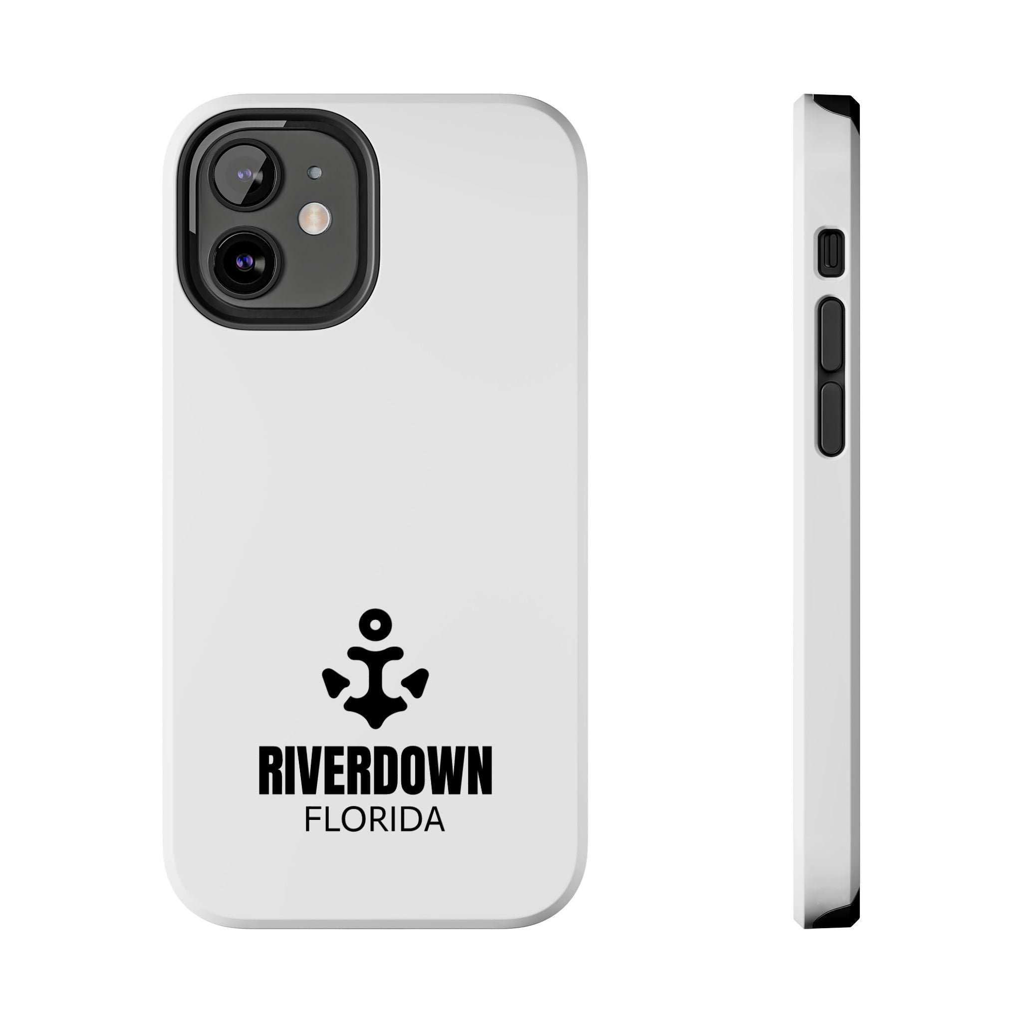 924 - Phone Case White Cap Riverdown Florida Tough Phone Case – Slim Protective iPhone Cover with R|D Logo