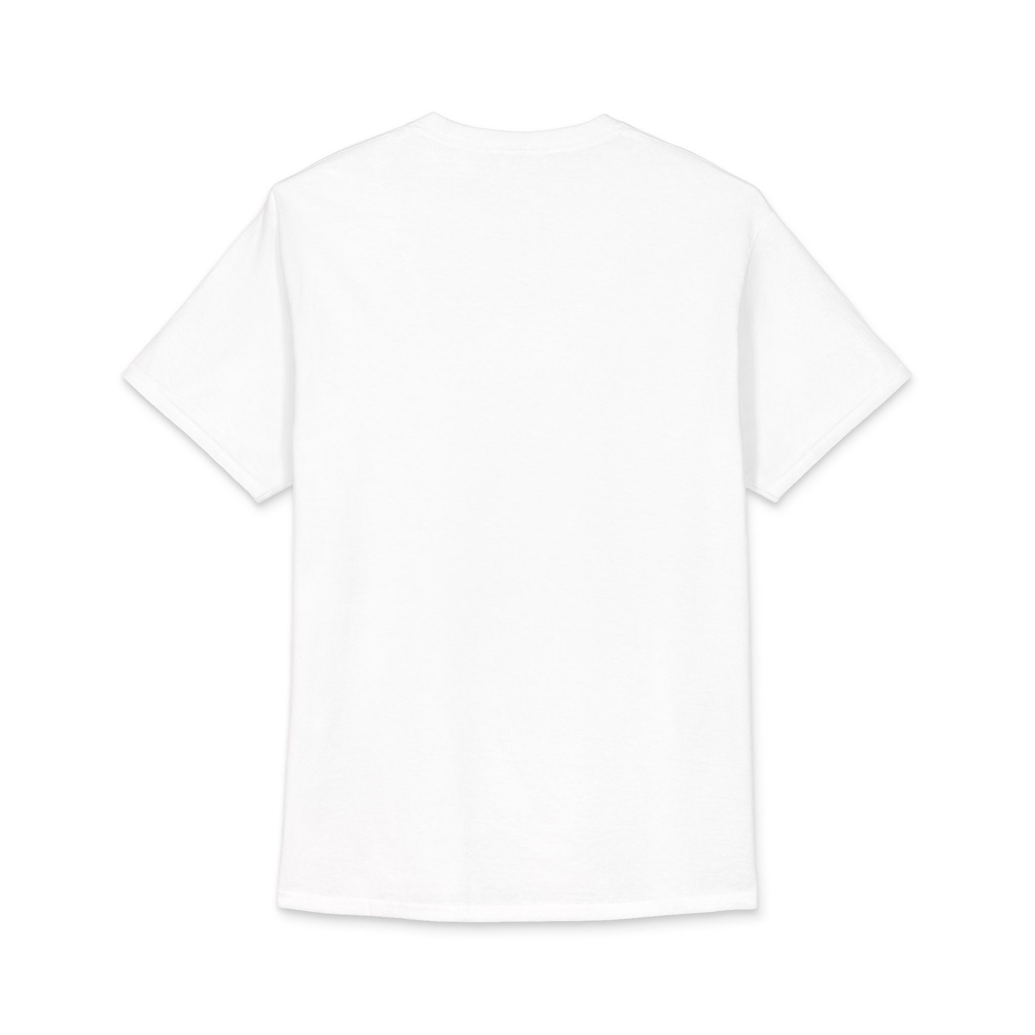 10 - River Down Cotton College Style Tee — Minimal Retro Badge Cotton T‑Shirt