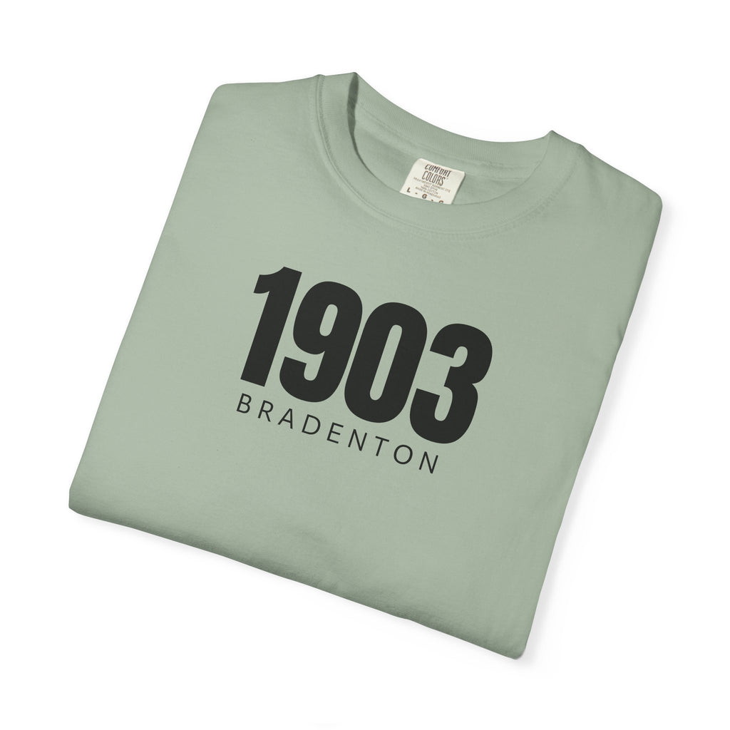 101 - Tee Multi Colors Bradenton 1903 Classic Tee — Minimalist Initials T-Shirt