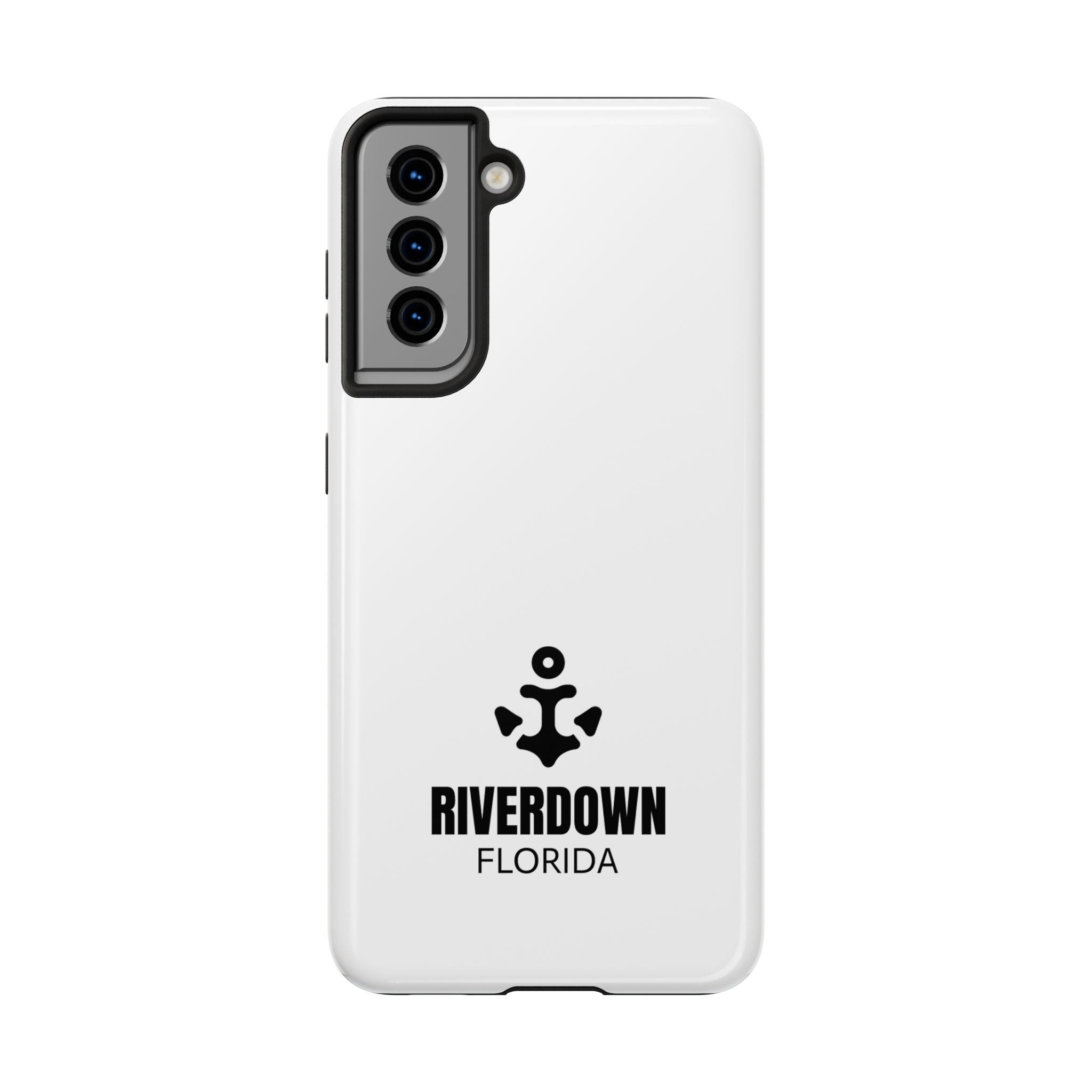 924 - Phone Case White Cap Riverdown Florida Tough Phone Case – Slim Protective iPhone Cover with R|D Logo