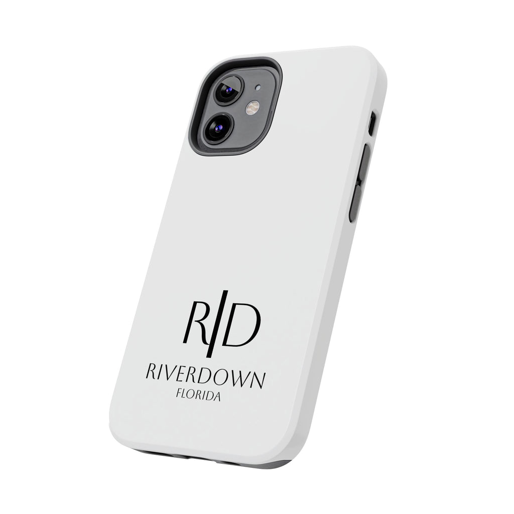 924 - Phone Case White Cap Riverdown Florida Tough Phone Case – Slim Protective iPhone Cover with R|D Logo