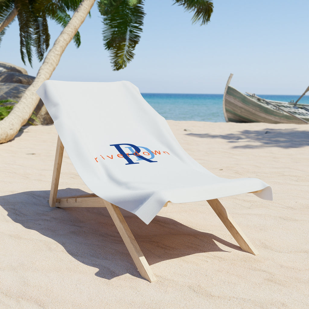 91 - Beach Towel 2 — Minimal Logo Cotton Beach Towel