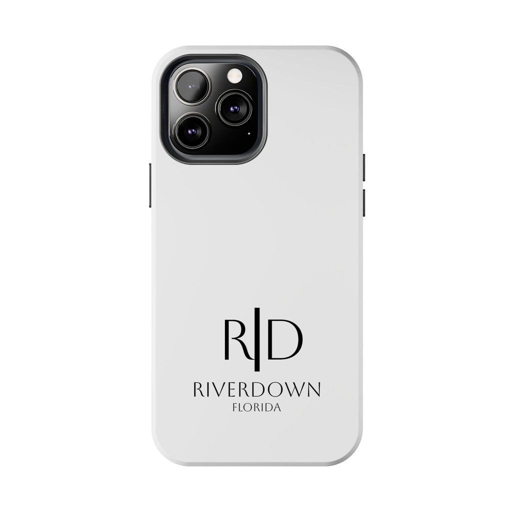 924 - Phone Case White Cap Riverdown Florida Tough Phone Case – Slim Protective iPhone Cover with R|D Logo
