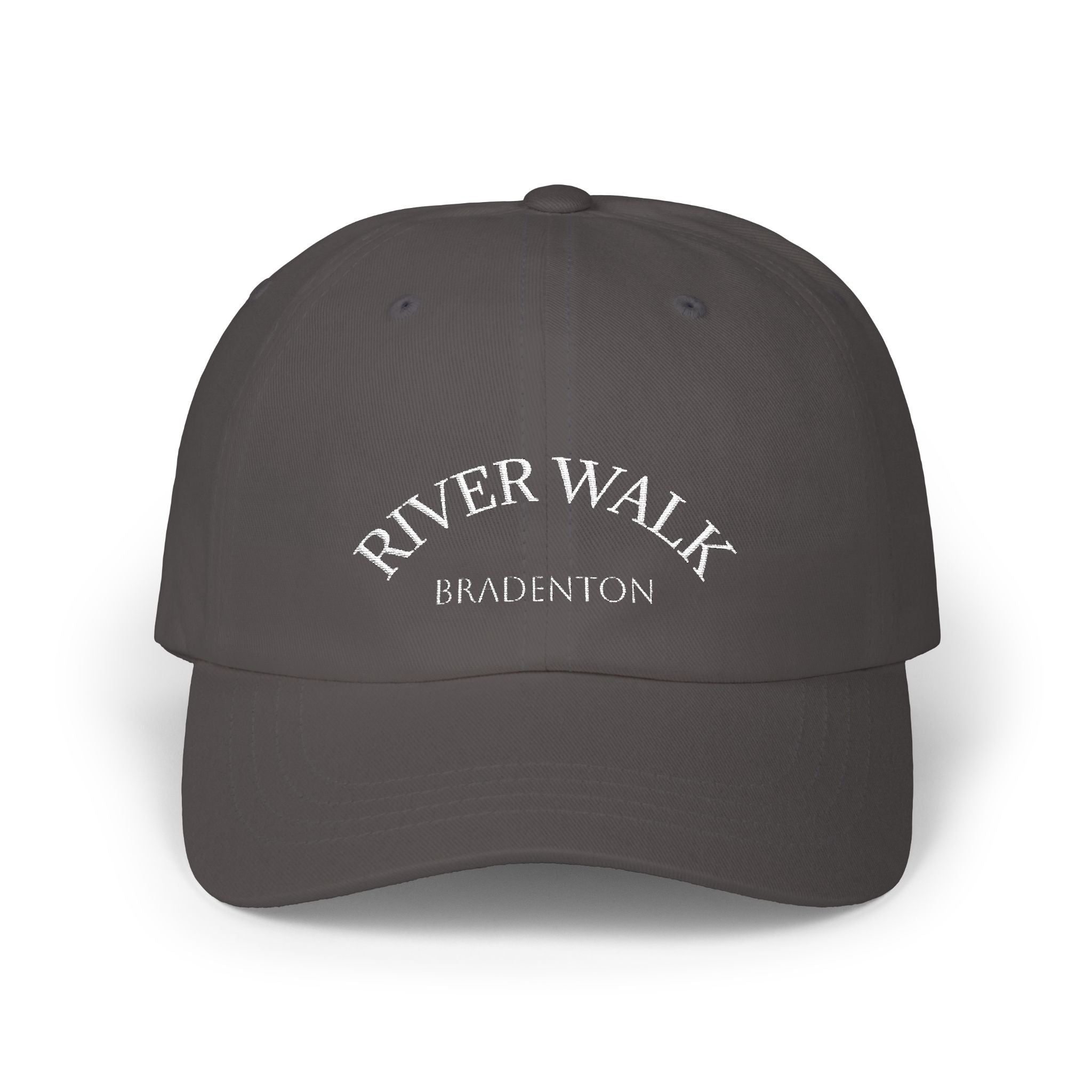 92 - River Walk Bradenton Embroidered Dad Cap — Classic Embroidered Baseball Hat