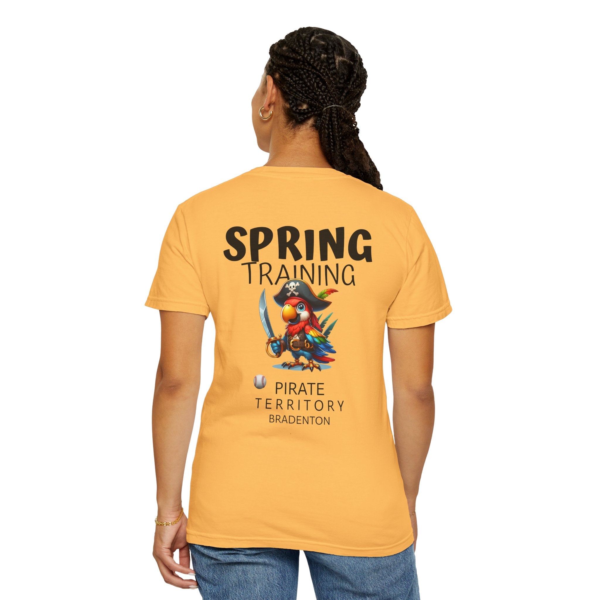 10 - Tee Multi Colors Spring Training Pirate -  Minimalist Initials T-Shirt