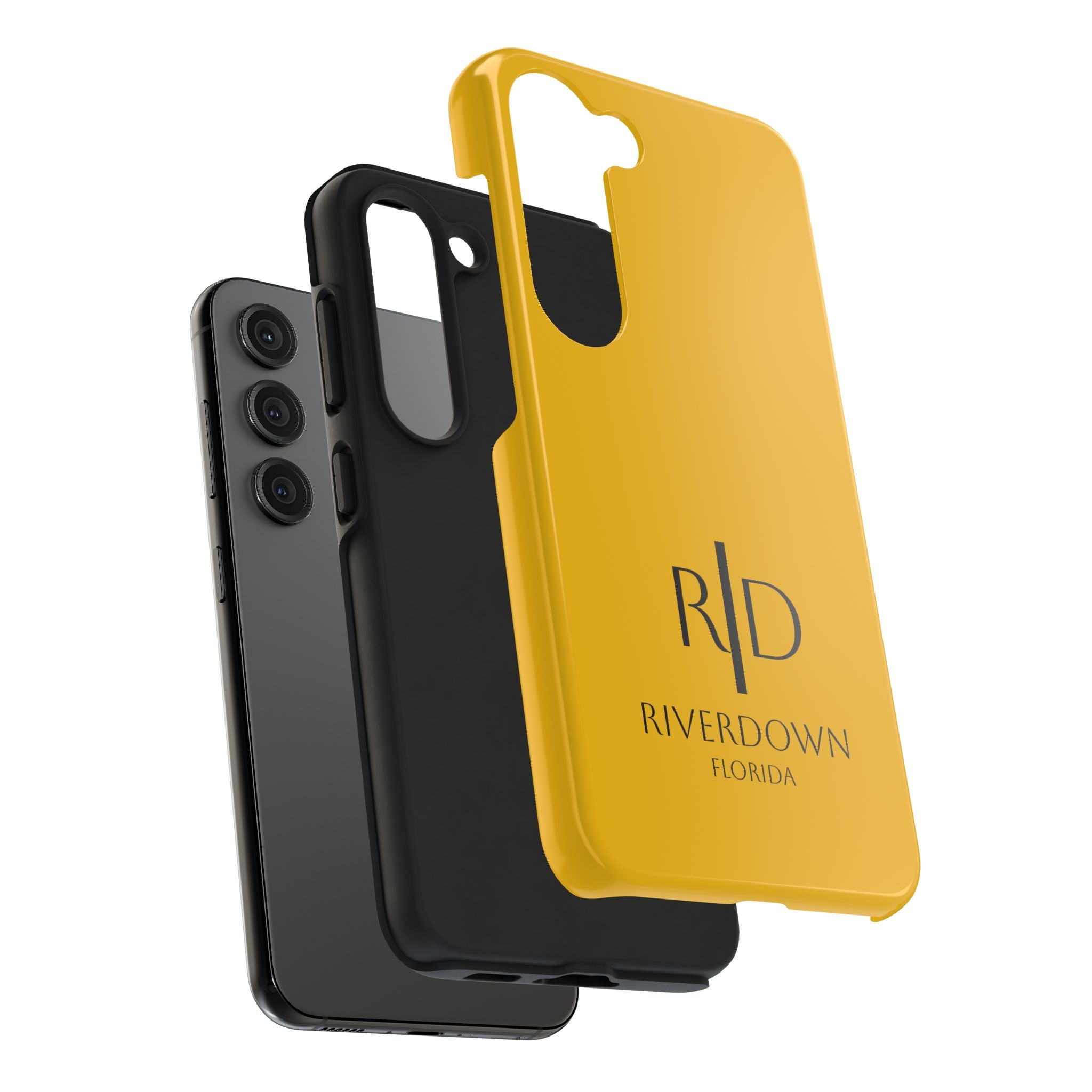924 - Phone Case Sunburst — Durable Protective Phone Cover with Monogram Logo