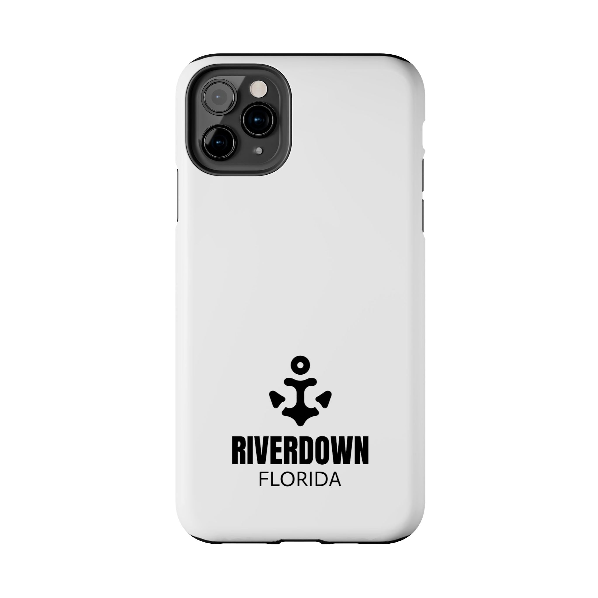 924 - Phone Case White Cap Riverdown Florida Tough Phone Case – Slim Protective iPhone Cover with R|D Logo