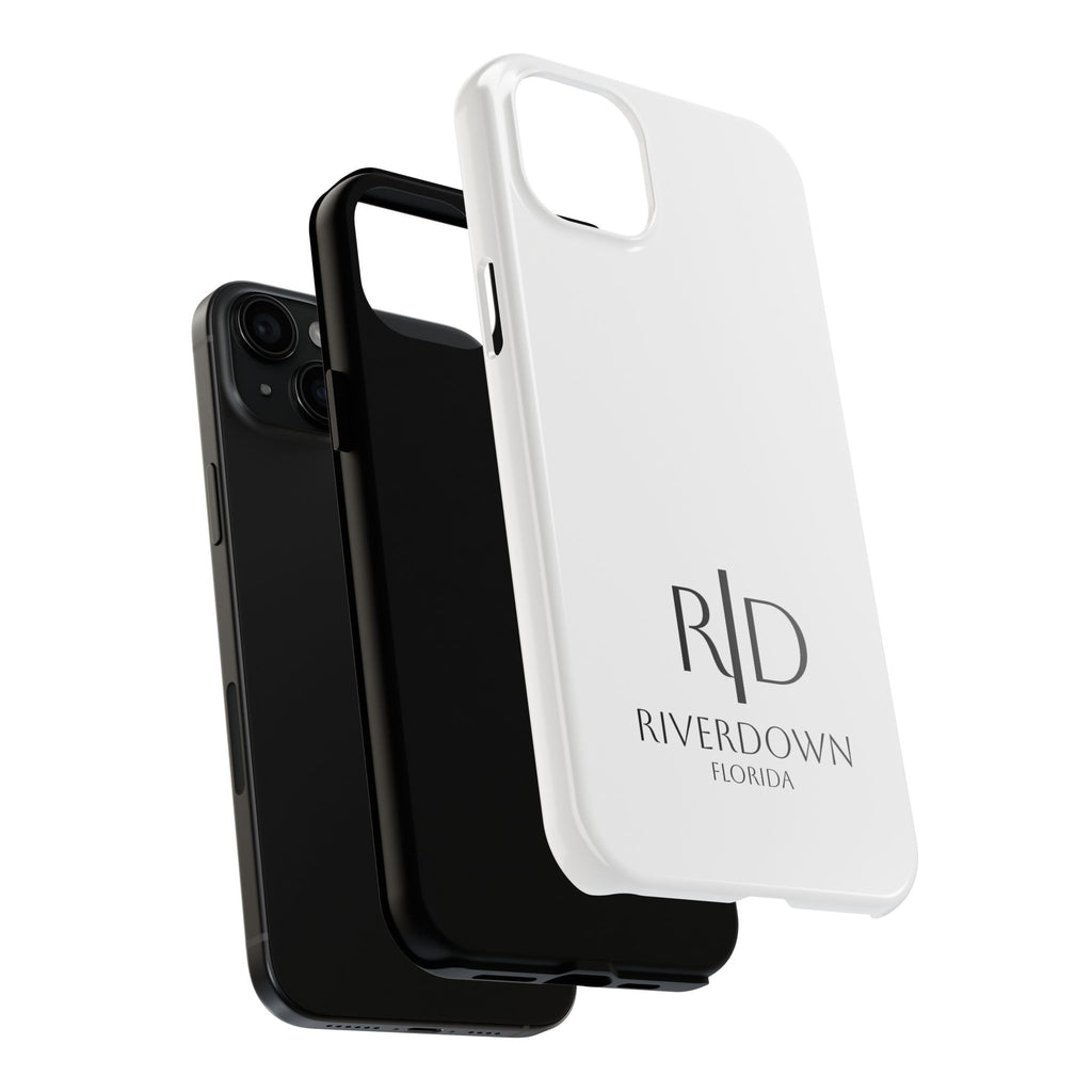 924 - Phone Case White Cap Riverdown Florida Tough Phone Case – Slim Protective iPhone Cover with R|D Logo