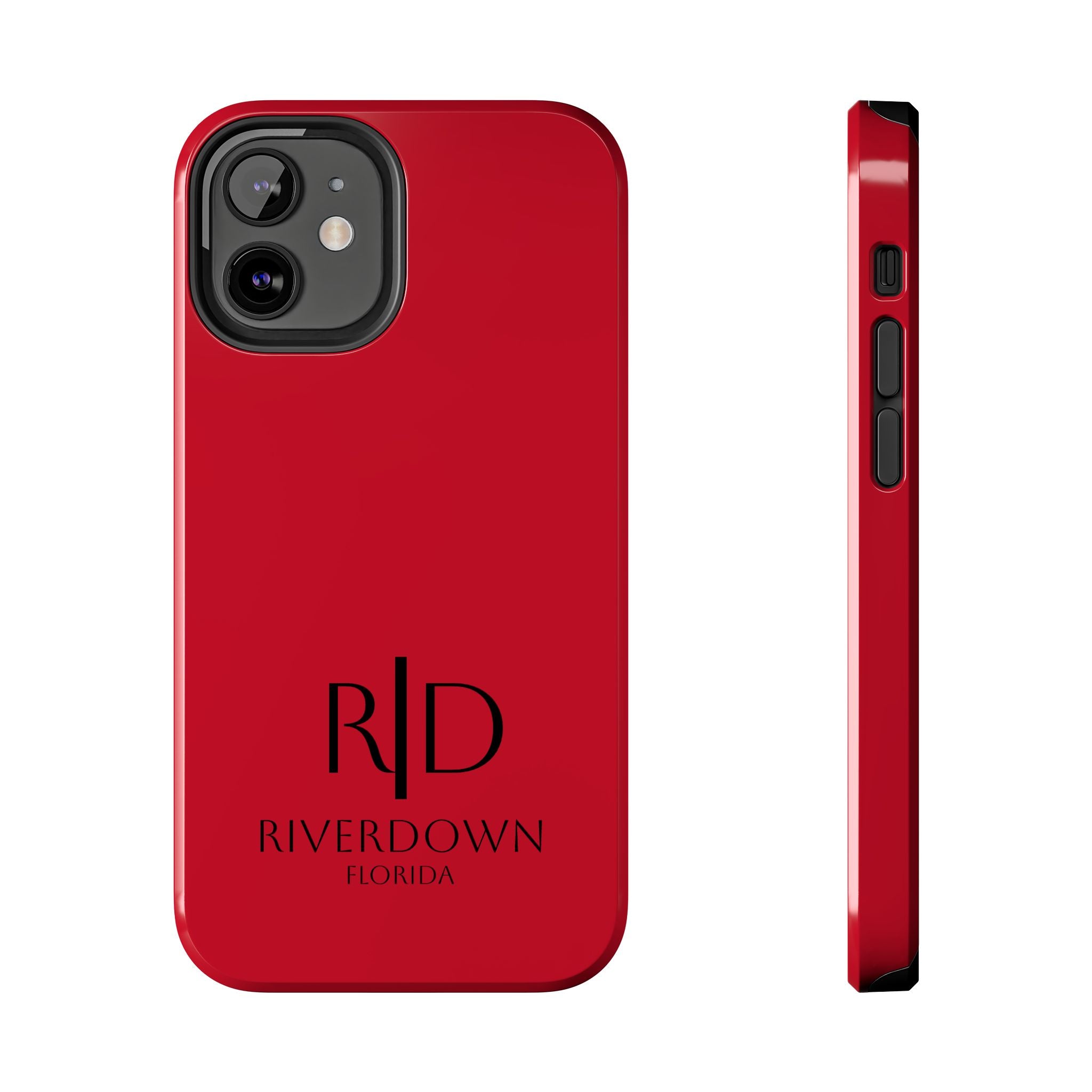 924 - Phone Case Red Berry Riverdown Florida Tough Phone Case – Slim Protective iPhone Cover with R|D Logo