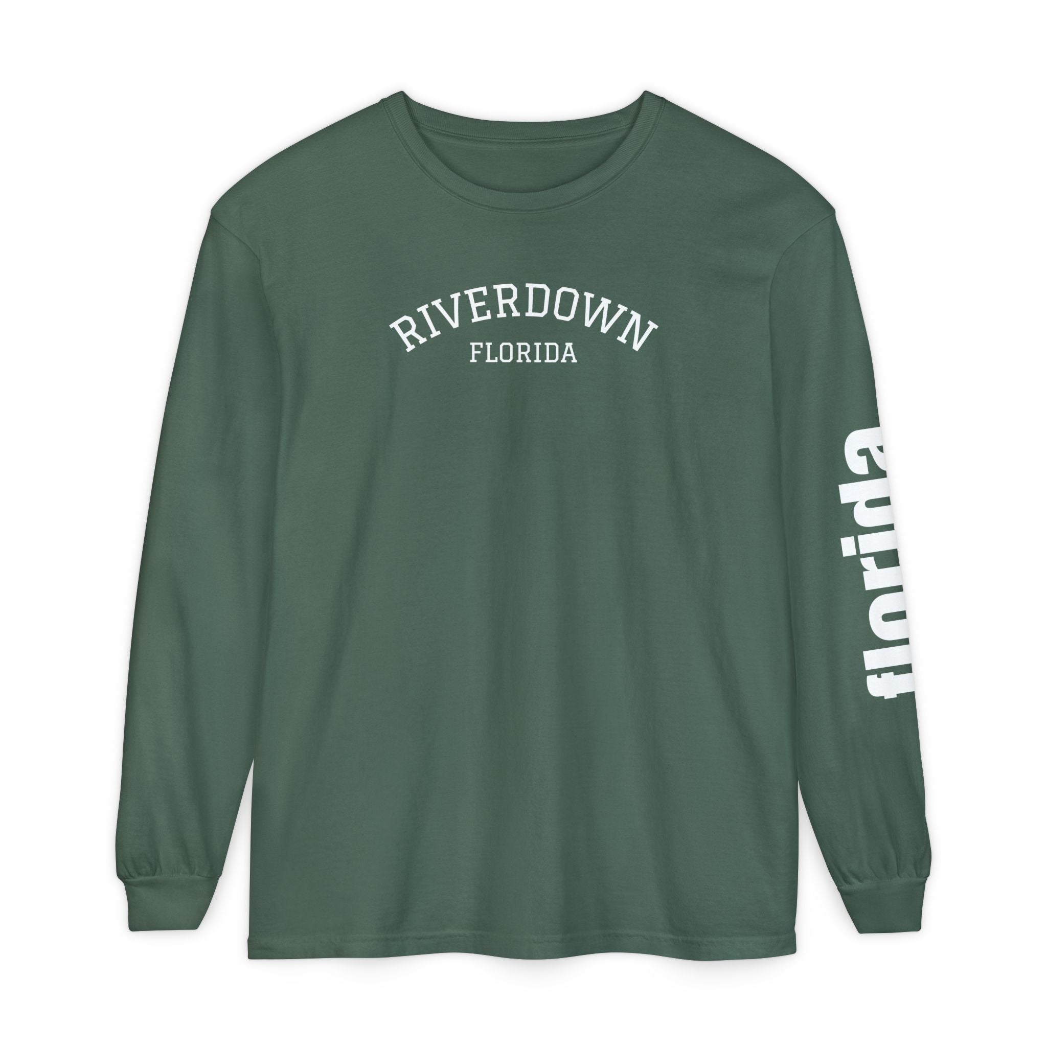 2 - Long Sleeve Tee Multi Colors 'R|D' — Florida Sleeve Graphic