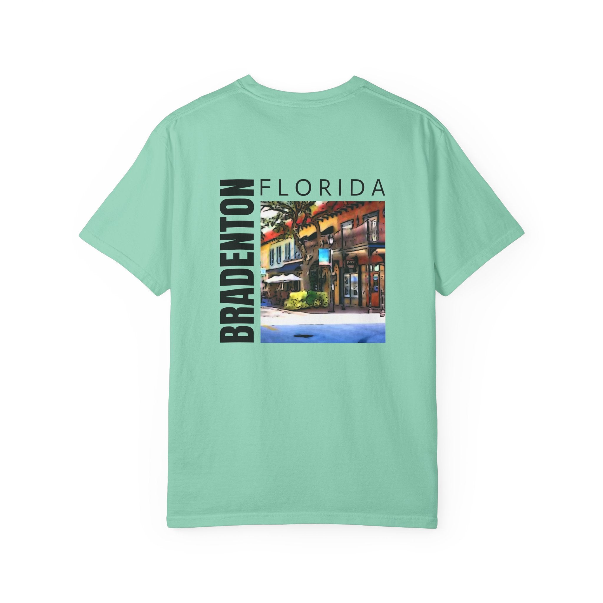 10 - Tee Multi Colors DOWNTOWN Minimalist Initials T-Shirt