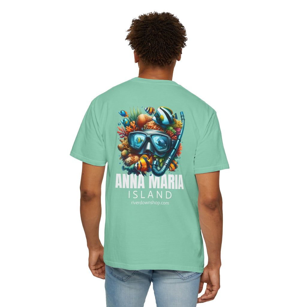 10 - Tee Multi Colors Snorkel - Minimalist Initials T-Shirt