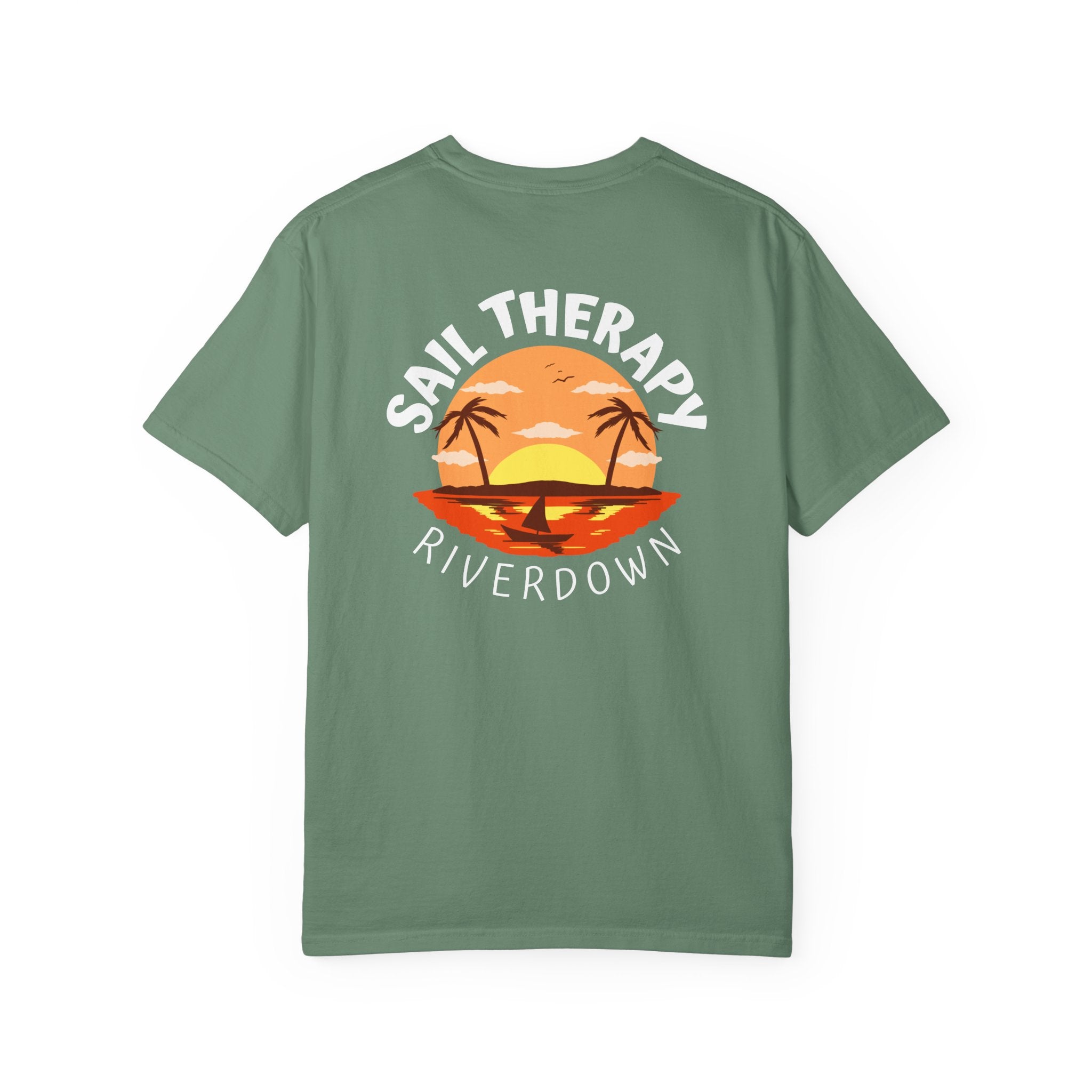 10 - Tee Multi Colors Sail Therapy - Minimalist Initials T-Shirt