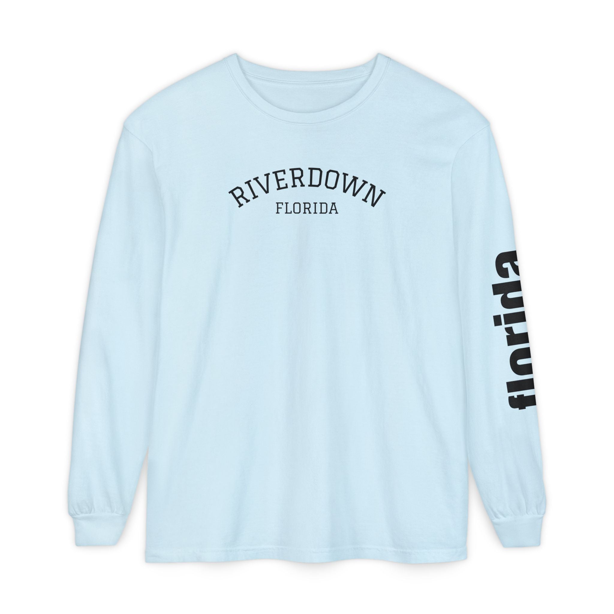 2 - Long Sleeve Tee Multi Colors 'R|D' — Florida Sleeve Graphic