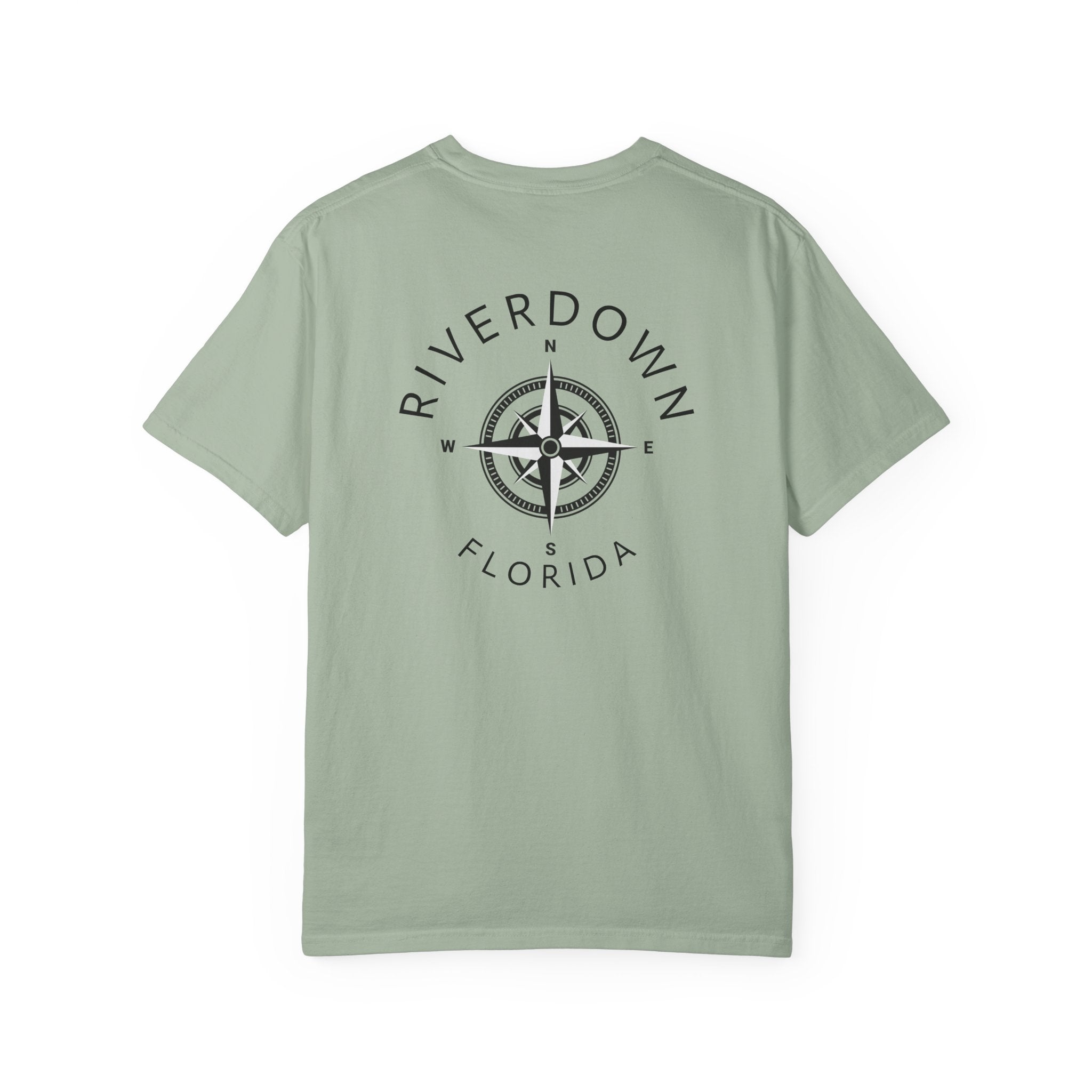 10 - Tee Multi Colors Compass — Minimalist Initials T-Shirt