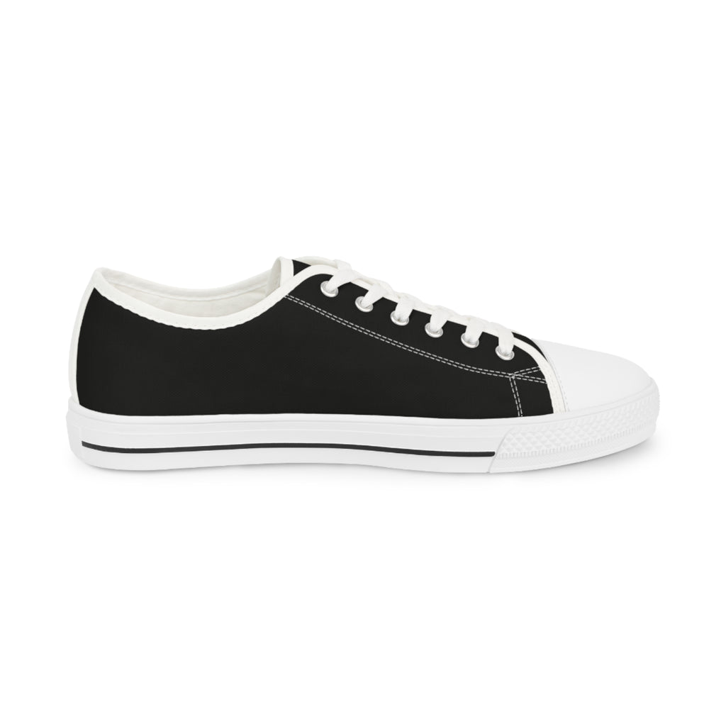 81 - Men's Night Low-Top Sneakers — Casual Canvas Trainers