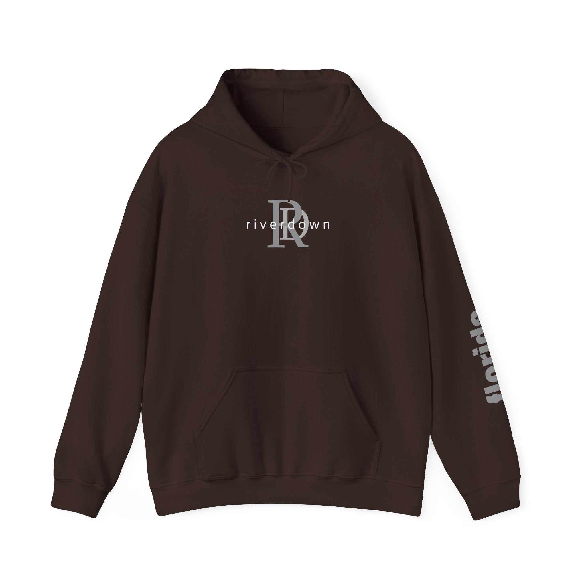 4 - Unisex Heavy RD Overlay Hooded Sweatshirt