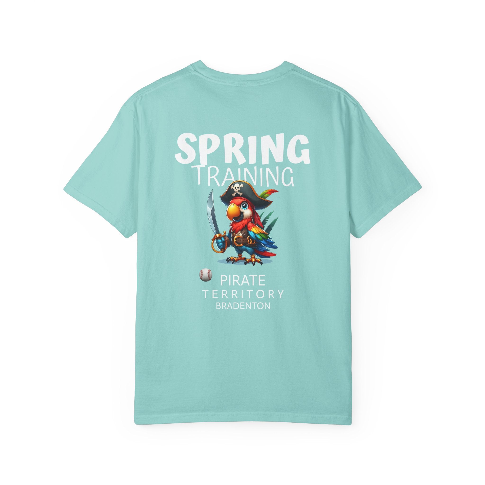 10 - Tee Multi Colors Spring Training Pirate -  Minimalist Initials T-Shirt
