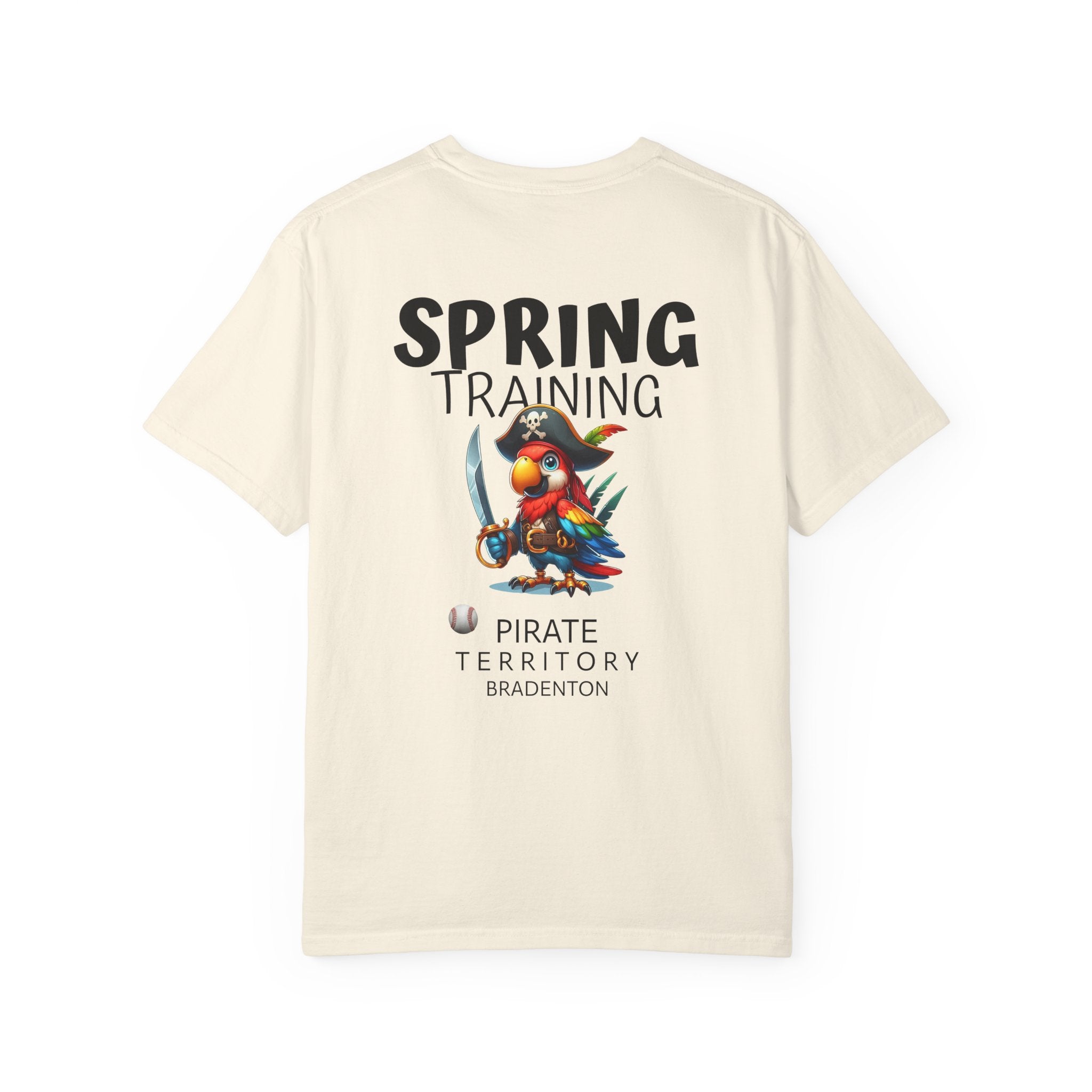 10 - Tee Multi Colors Spring Training Pirate -  Minimalist Initials T-Shirt