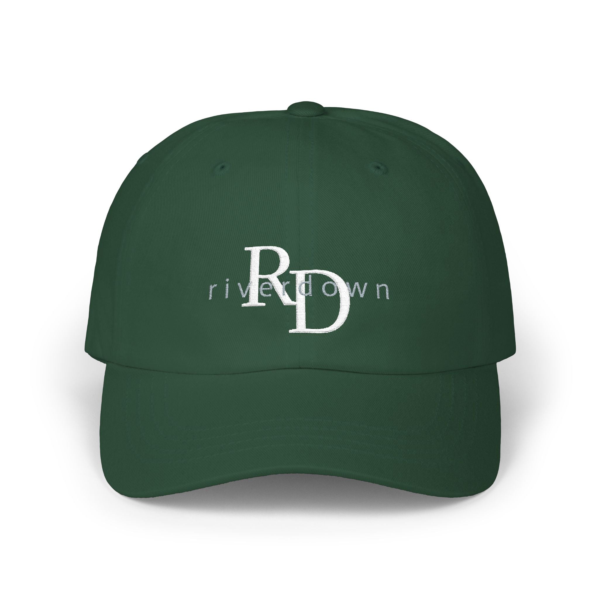 92 - Hat Multi Colors Embroidered Dad Cap – Classic White R|D Logo Hat