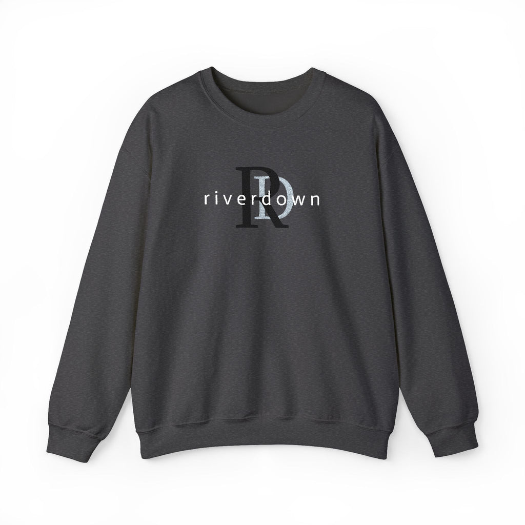 3 - Crewneck Embroidered RD Sweatshirt —Anchor  'Riverdown' Anchor Logo Minimalist Nautical Pullover