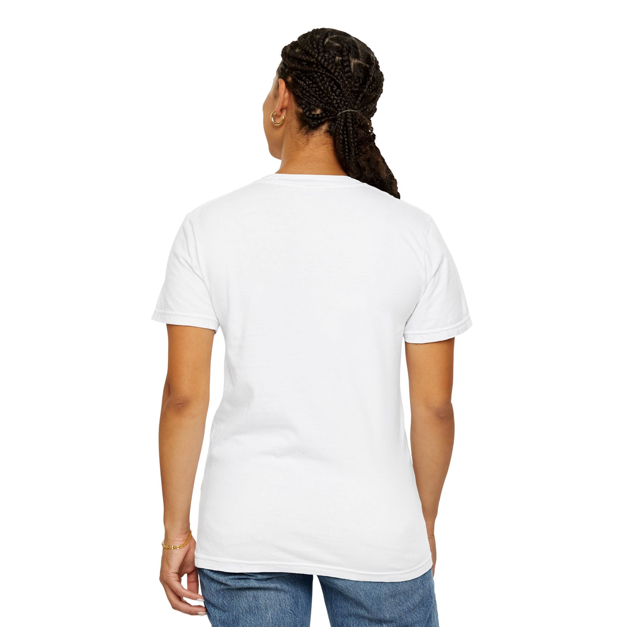 102 - Embroidered RD Logo T-Shirt — Soft Garment-Dyed Casual Tee