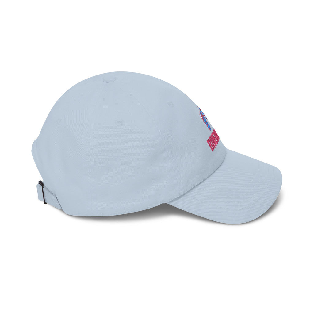 92 - Sandals Pink - Dad Cap — Riverdown Flip-Flop Logo Embroidered Hat