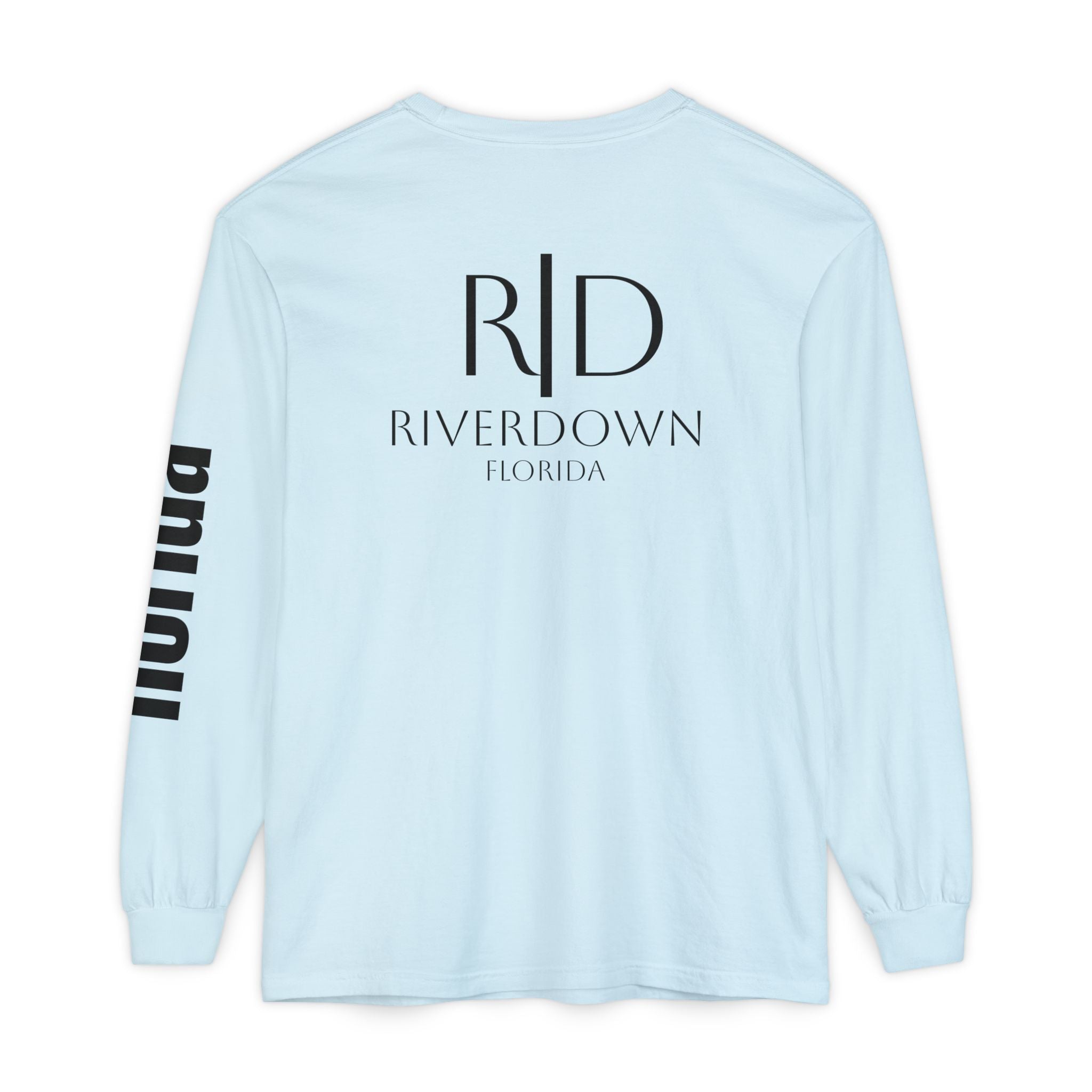 2 - Long Sleeve Tee Multi Colors 'R|D' — Florida Sleeve Graphic