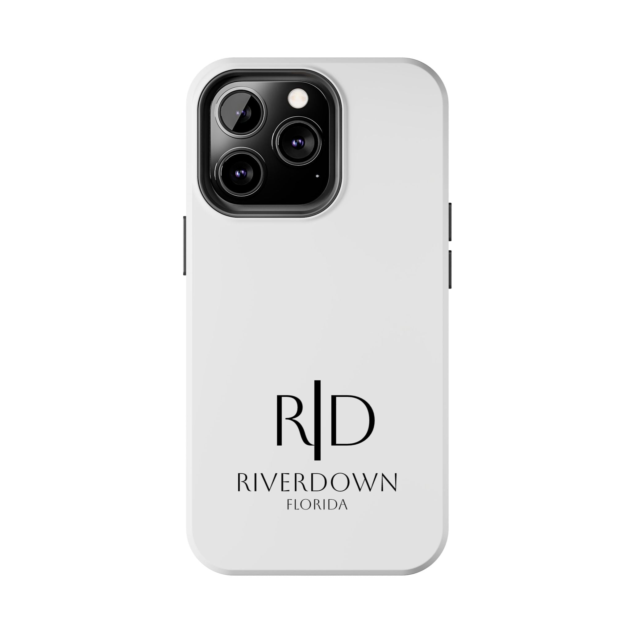 924 - Phone Case White Cap Riverdown Florida Tough Phone Case – Slim Protective iPhone Cover with R|D Logo