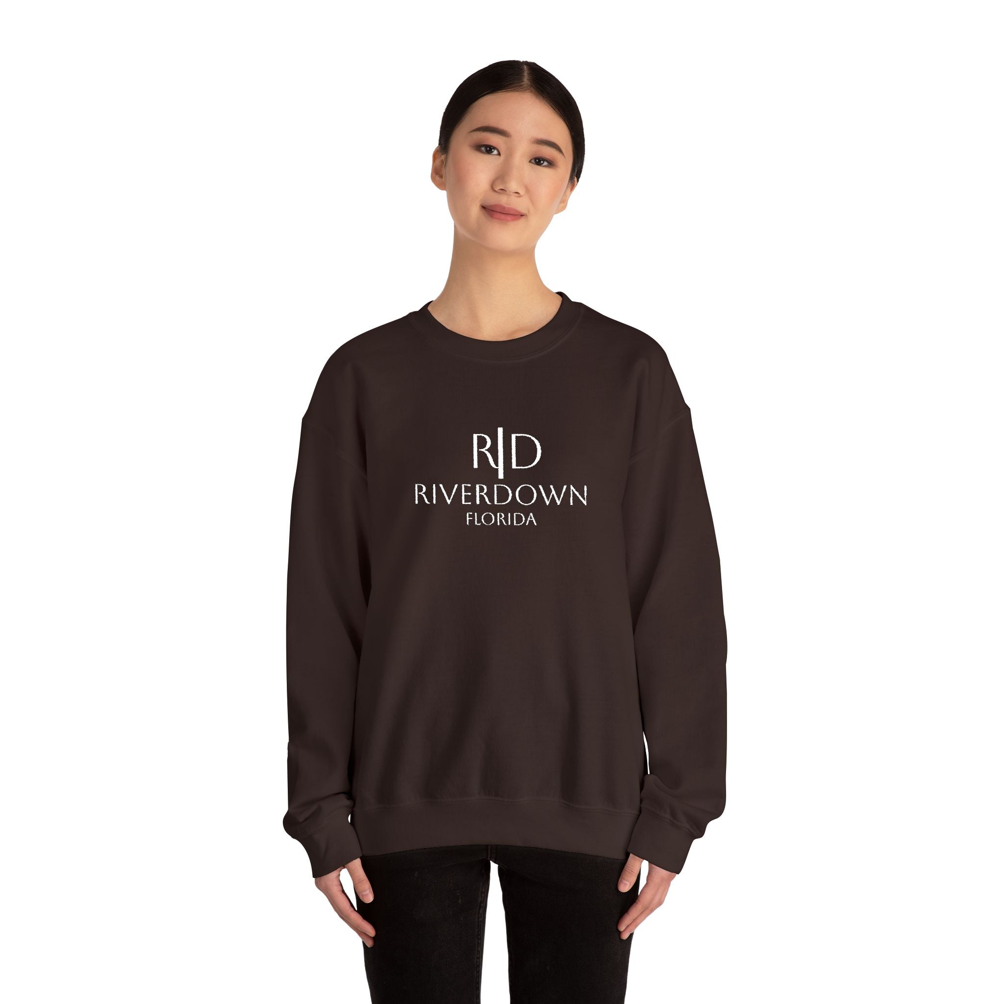 3 - Sweatshirt Embroidered Multi Colors Outfitters RD Logo Crewneck Sweatshirt