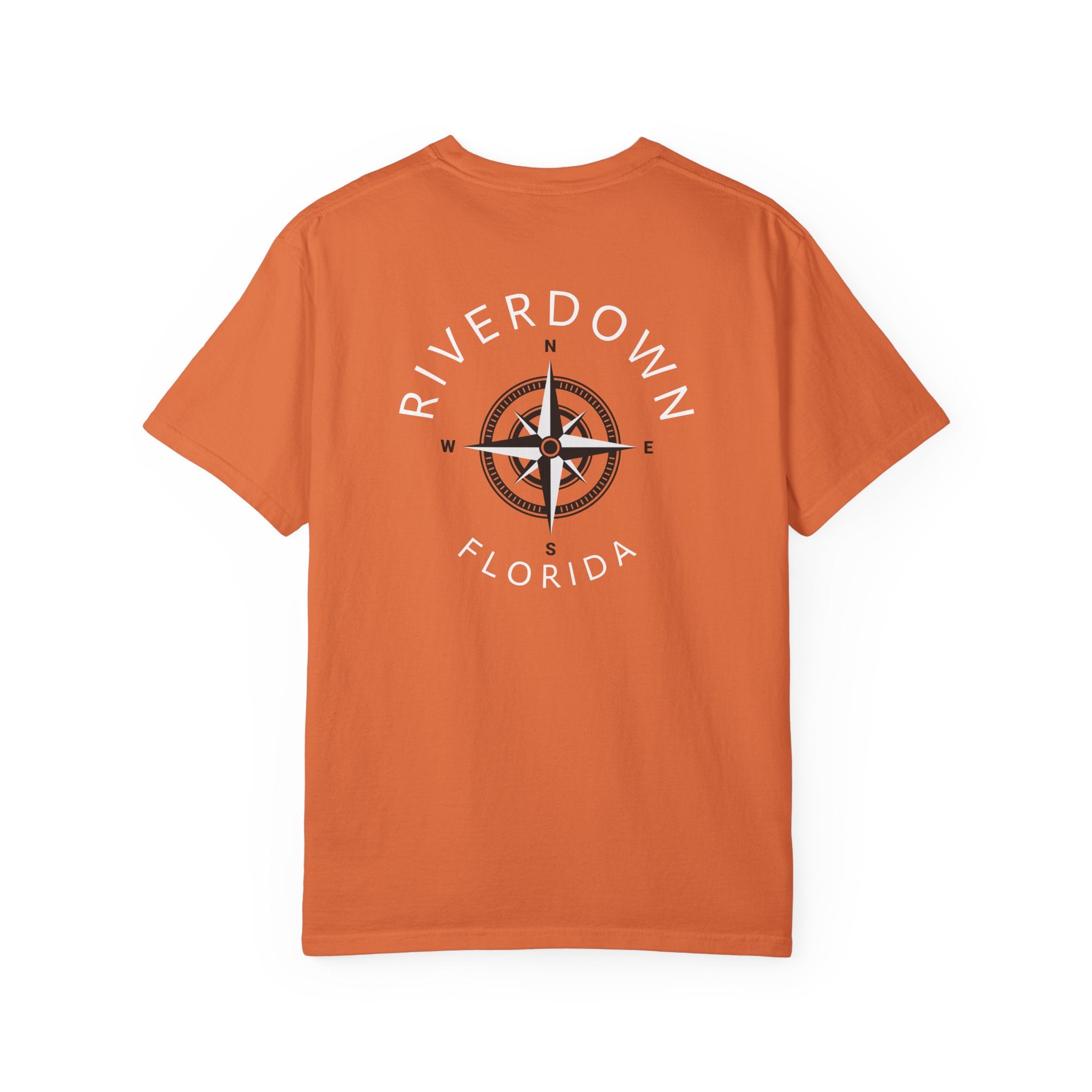 10 - Tee Multi Colors Compass — Minimalist Initials T-Shirt