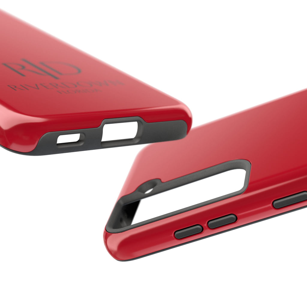 924 - Phone Case Red Berry Riverdown Florida Tough Phone Case – Slim Protective iPhone Cover with R|D Logo