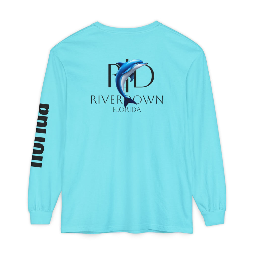 2 - Long Sleeve Tee Multi Colors 'R|D' — Florida Sleeve Graphic