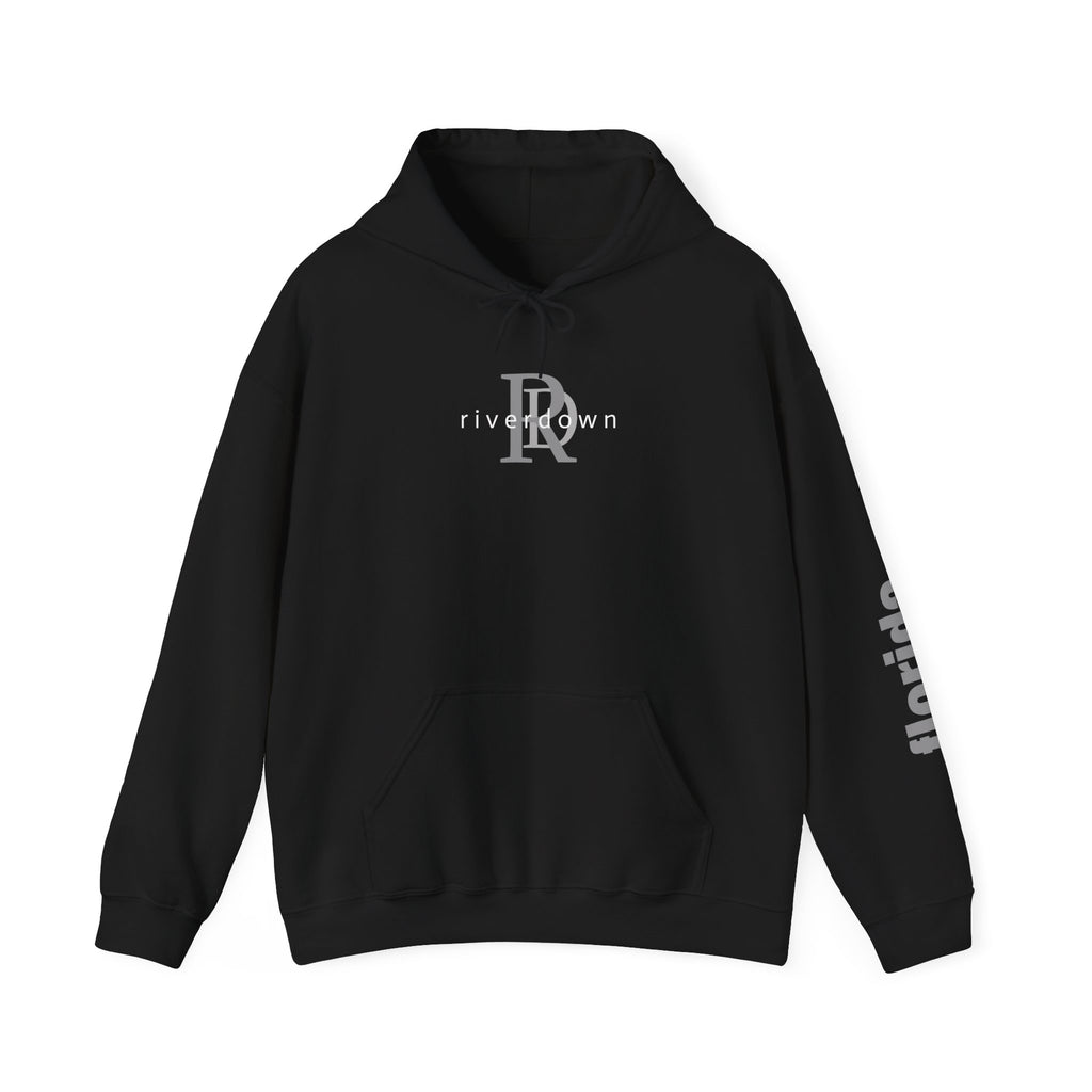 4 - Unisex Heavy RD Overlay Hooded Sweatshirt